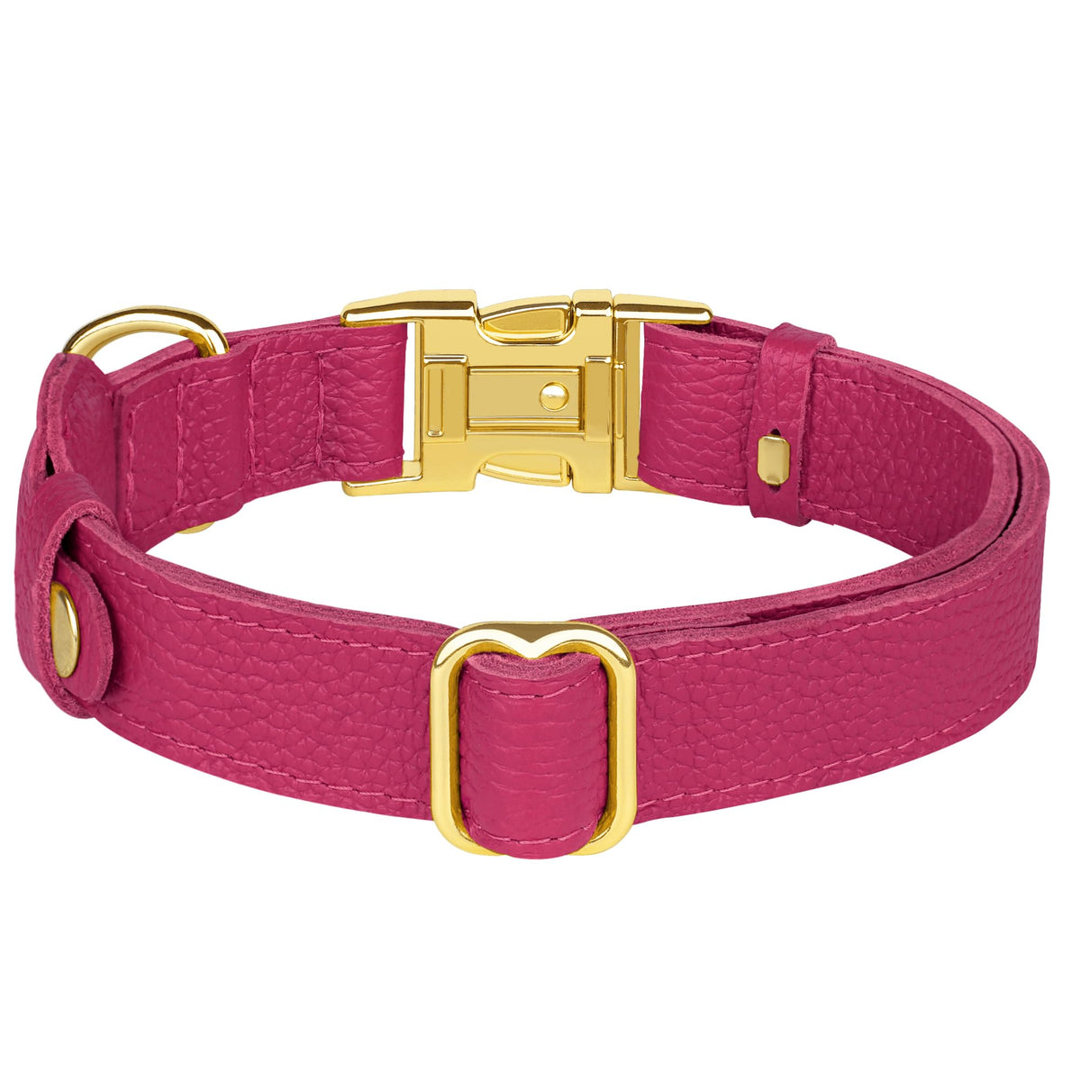 BUDKAS Animal Collar in XS, 9"-12" Neck Fit, Pink