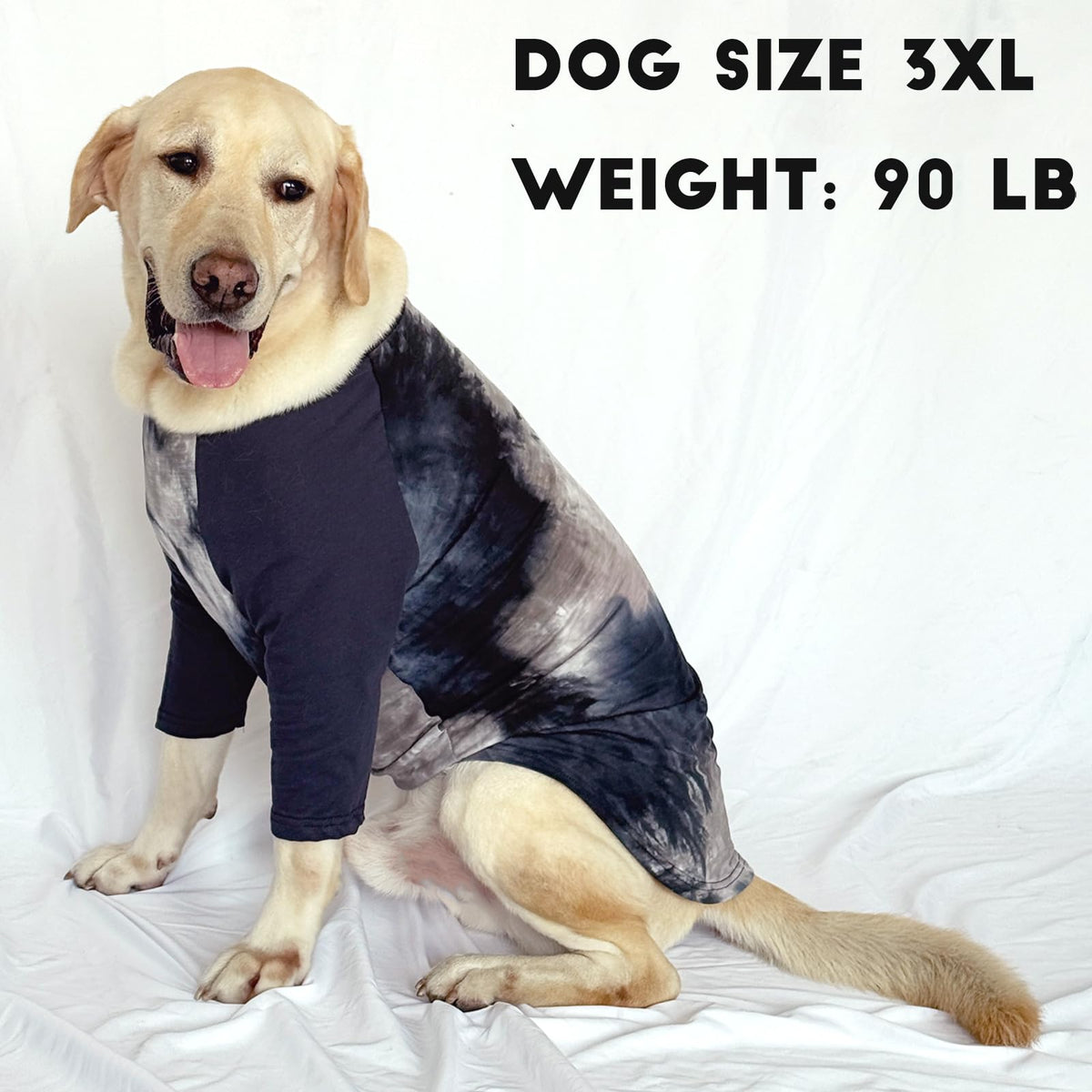 PriPre Pet Apparel in Large, Black Grey