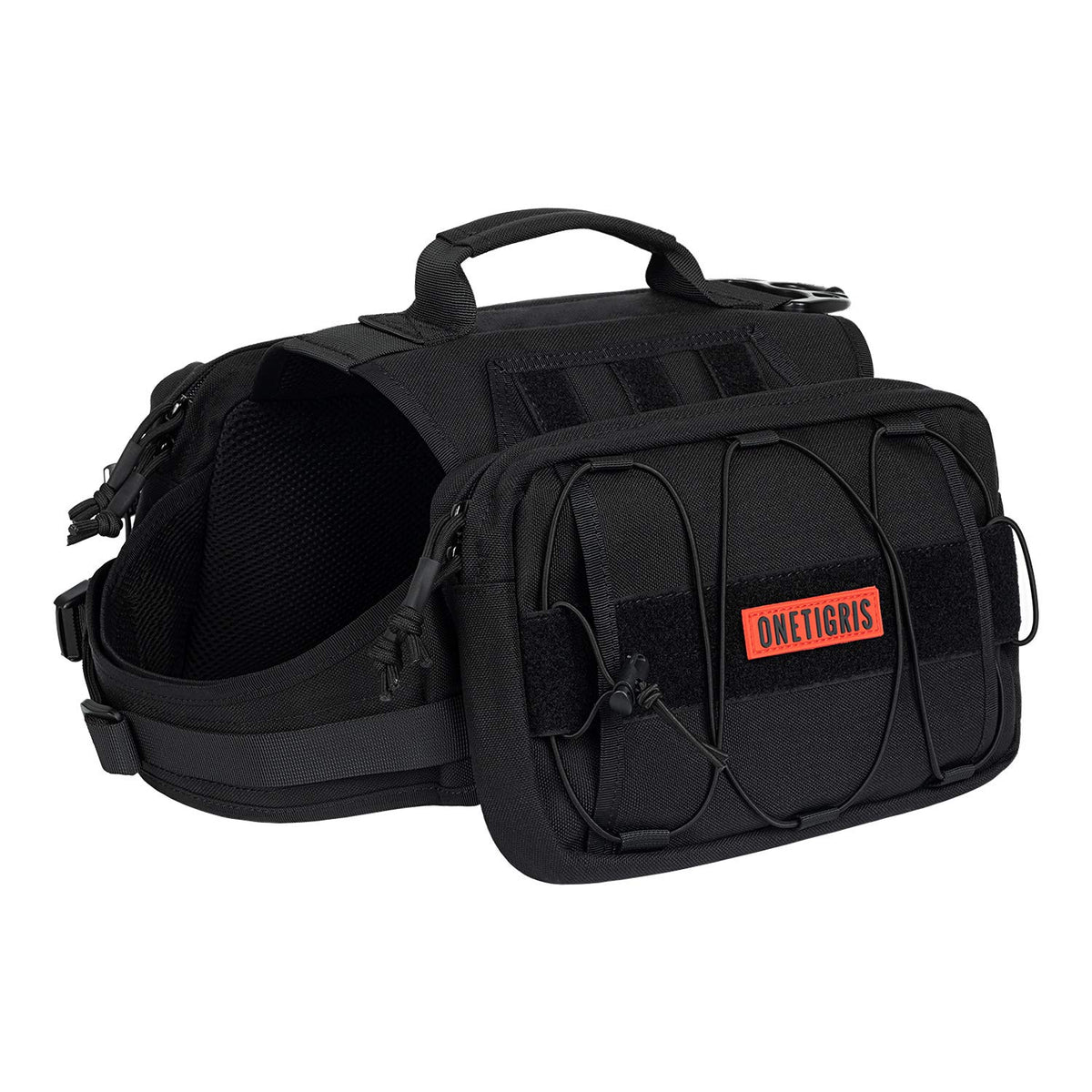 ONETIGRIS Pet Supplies in Large, Black