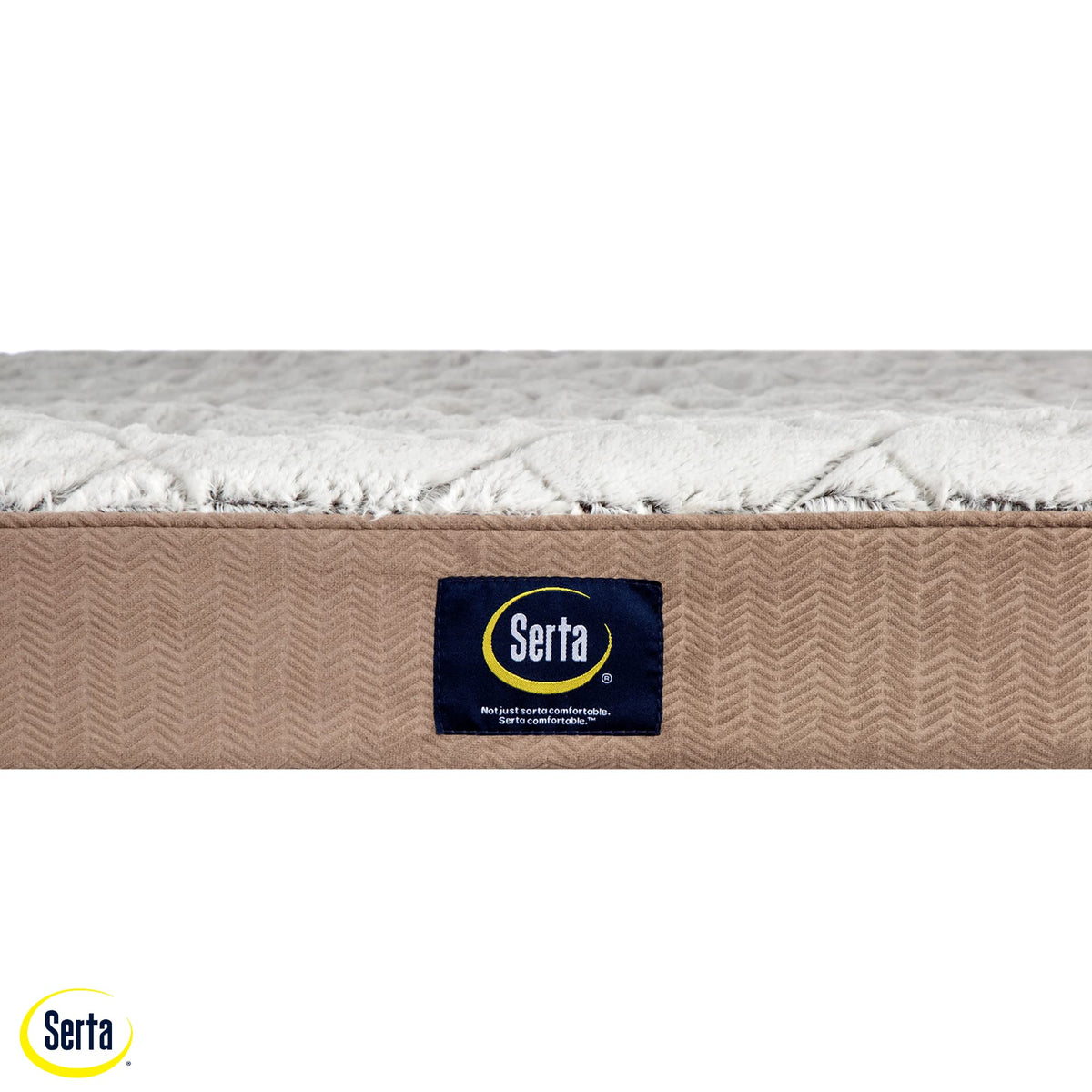 Serta Pet Bed Mat in Large, Chocolate Brown