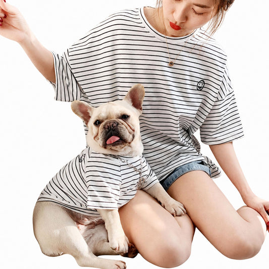 Wiz BBQT Pet Apparel in Pet XS - Chest 11.8", White