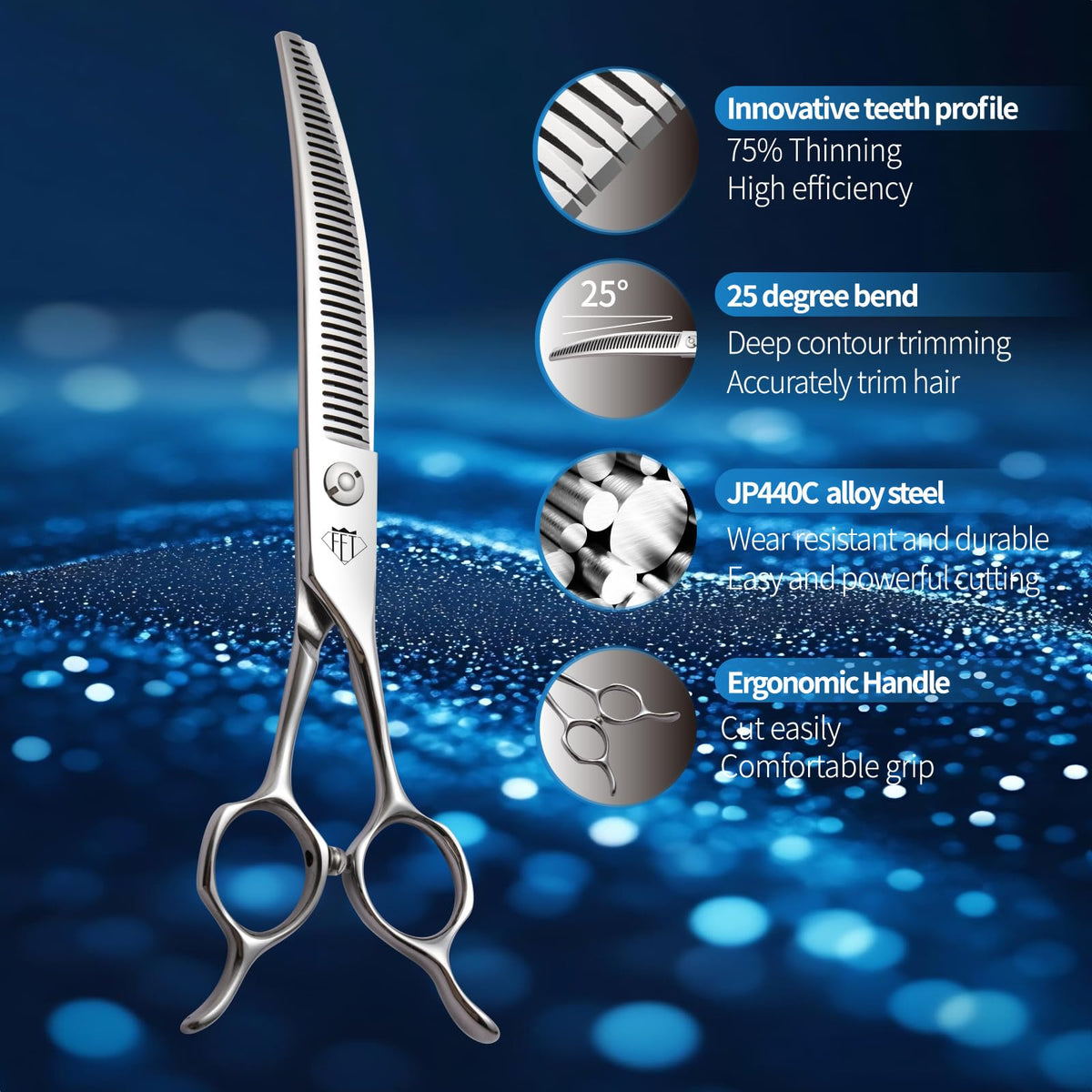 FENICE TOTEM Scissors in 7.0 inch