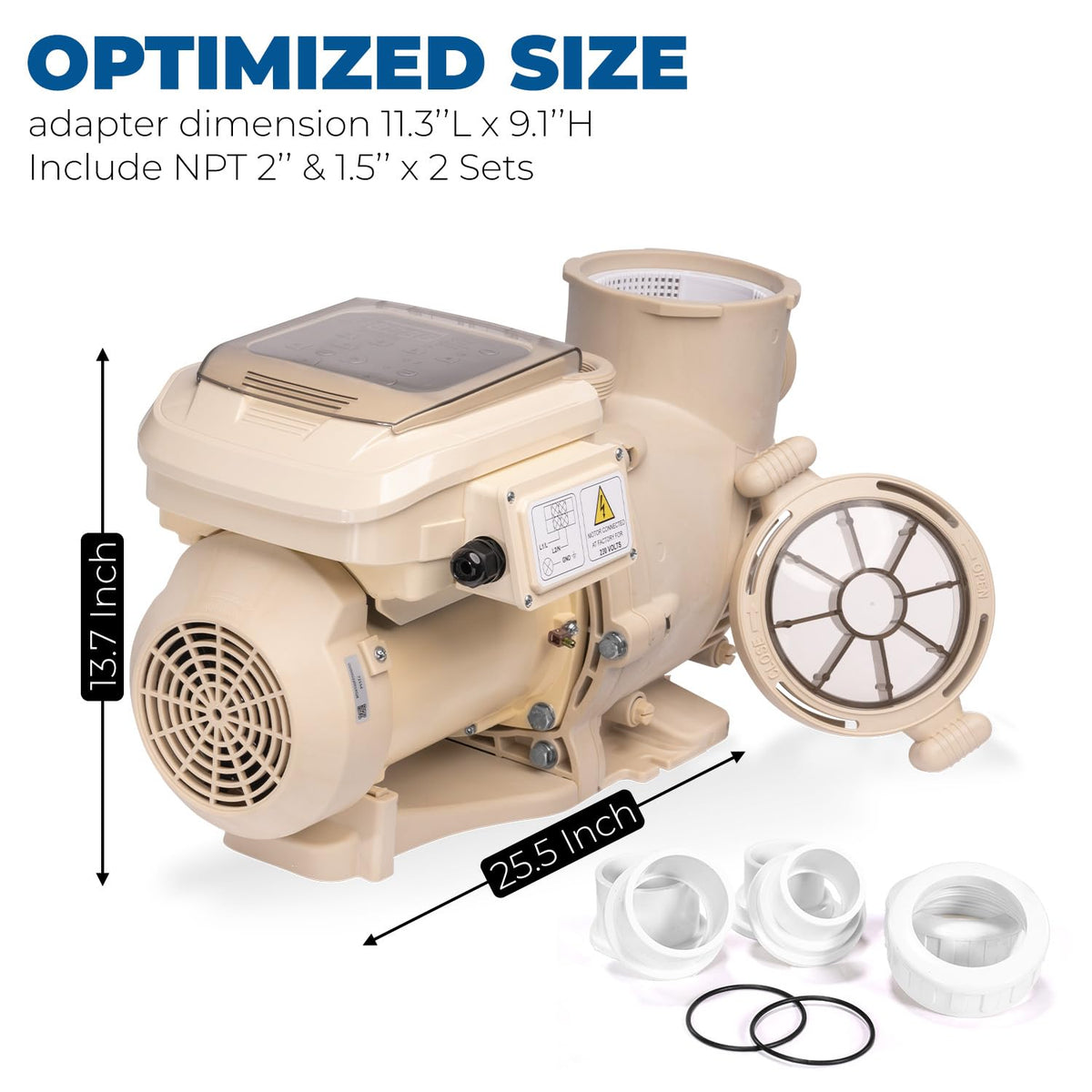 XtremepowerUS Water Pump in Beige