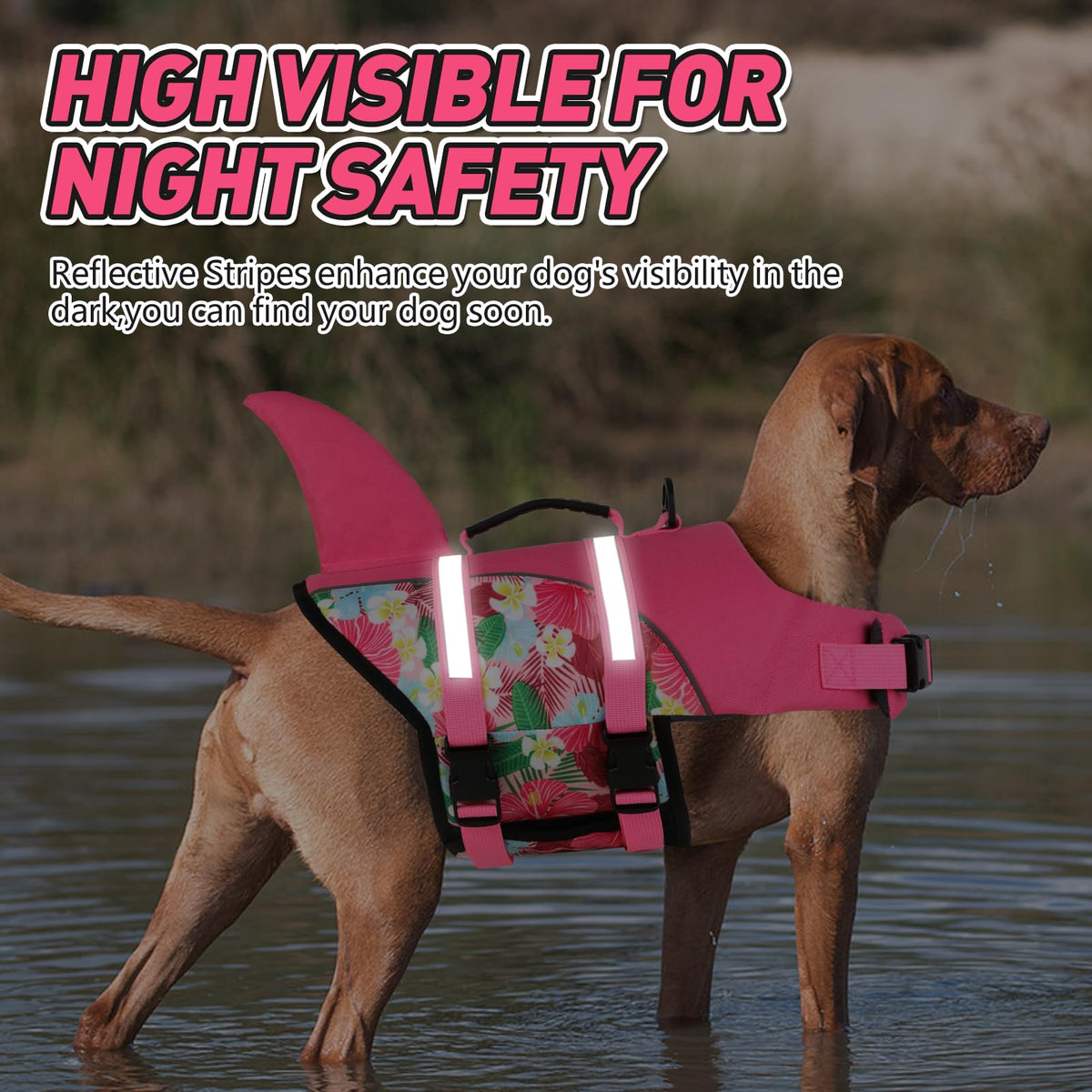 Doglay Pet Apparel in X-large, Pink & Pink Flower