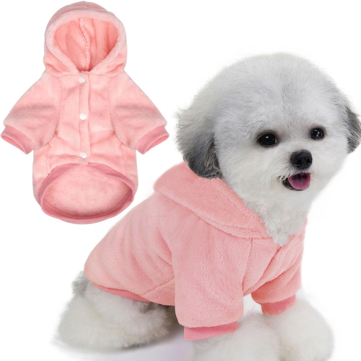 FABRICASTLE Pet Apparel in XX-Small, Pink