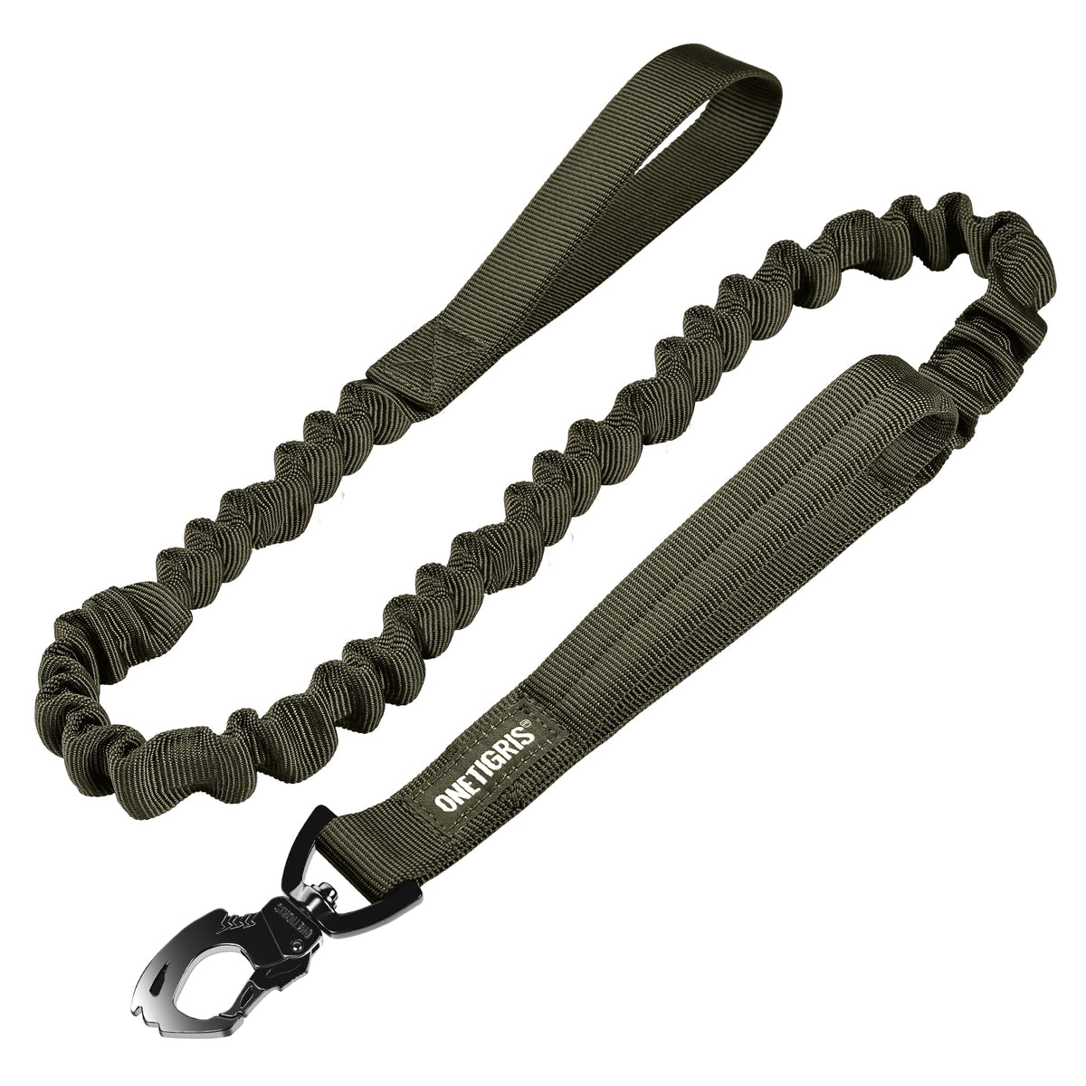 ONETIGRIS Leash in 85cm-118cm/33.5in-46.5in, Green