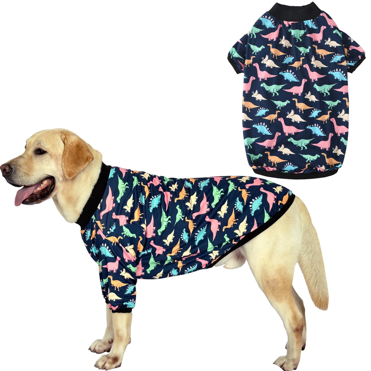 PriPre Pet Apparel in Medium, DinoNavy