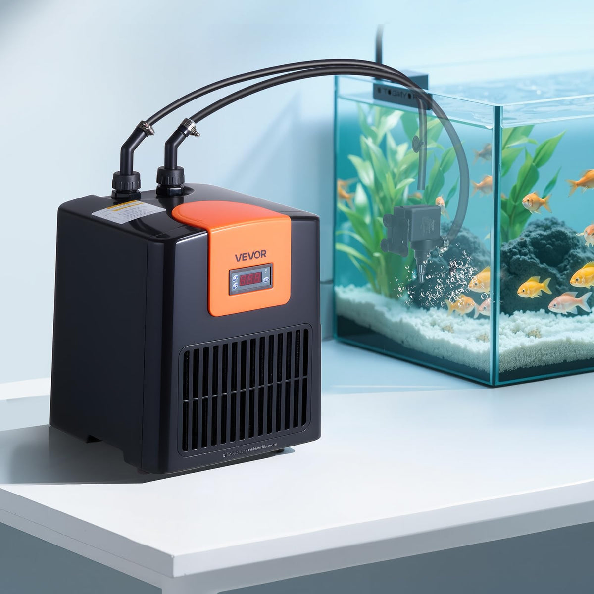 VEVOR Vivarium in 1/10 HP - Upgrade, Black