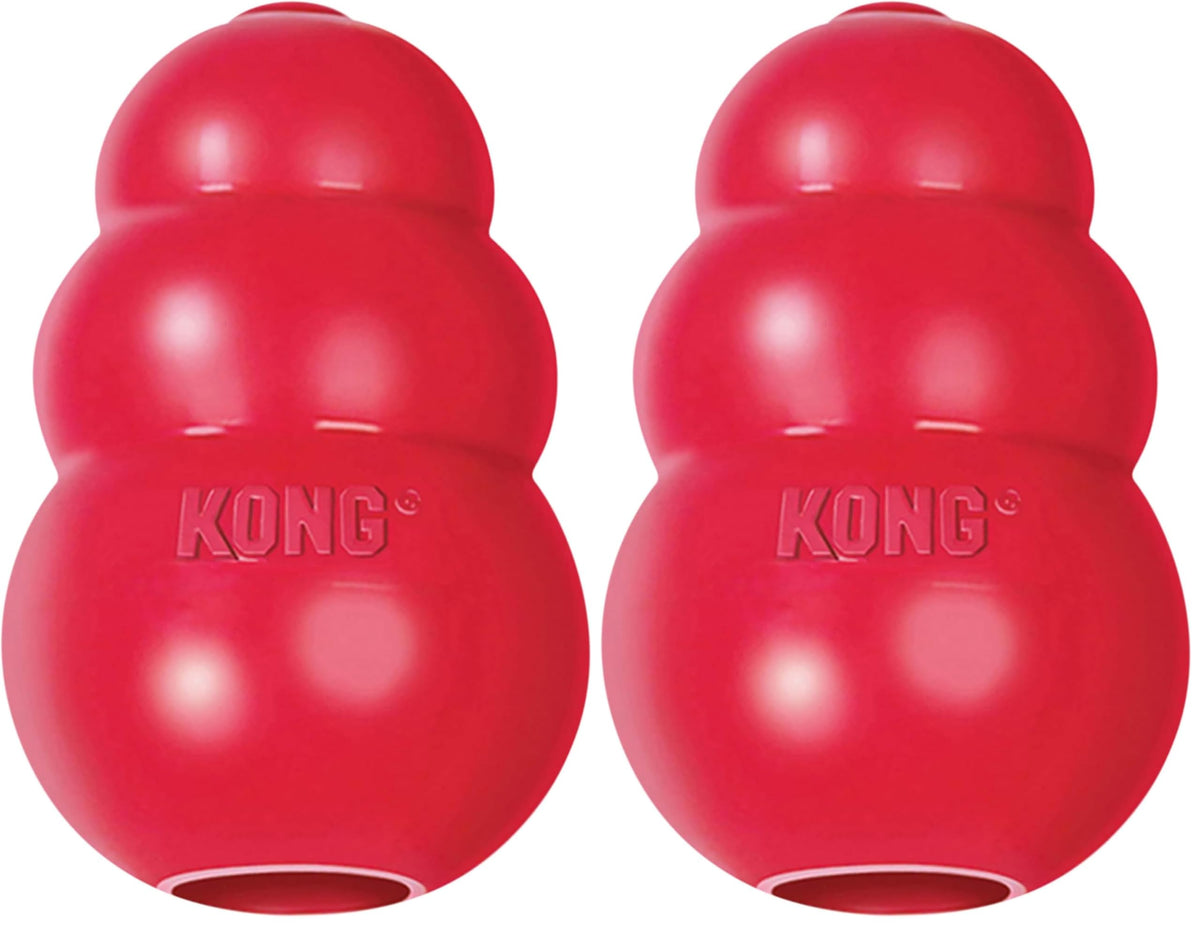 KONG Pet Toy in X-Small (Pack of 2), Red