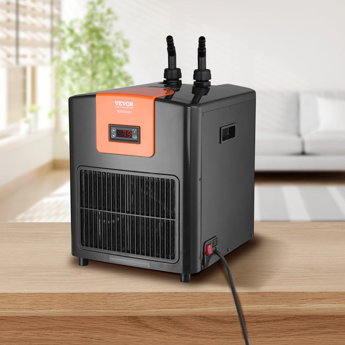 VEVOR Vivarium in 1/4 HP - Standard, Black