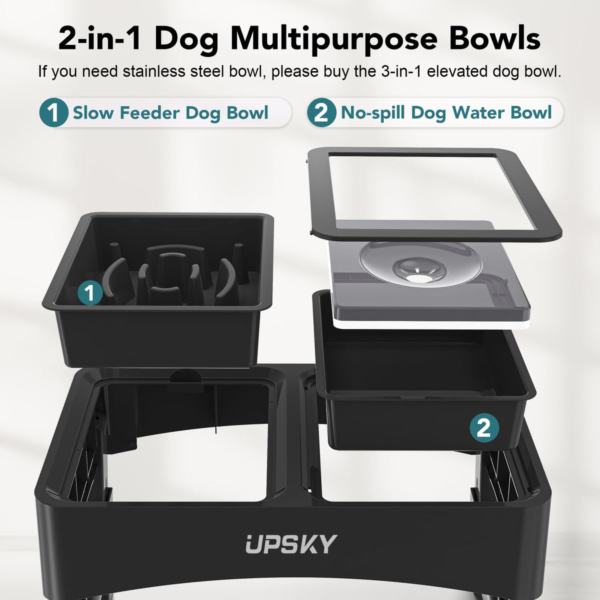 UPSKY Pet Feeder in no