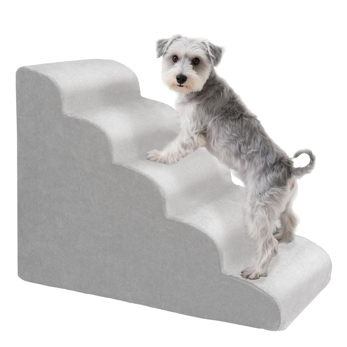 MEWANG Animal Stair in 5 steps: 29.92''L×15.75''W×22.83''H, Round Corner