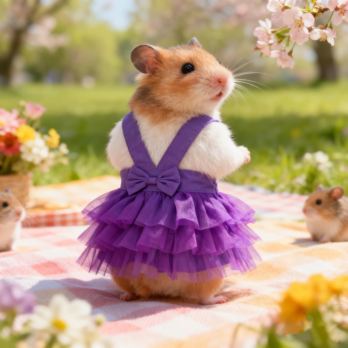 apott Pet Apparel in Small, Purple