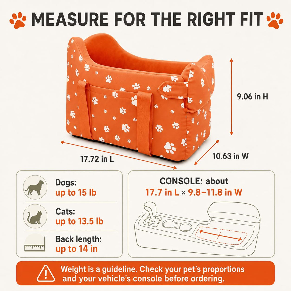Cullaby Pet Seat in Tomato Red