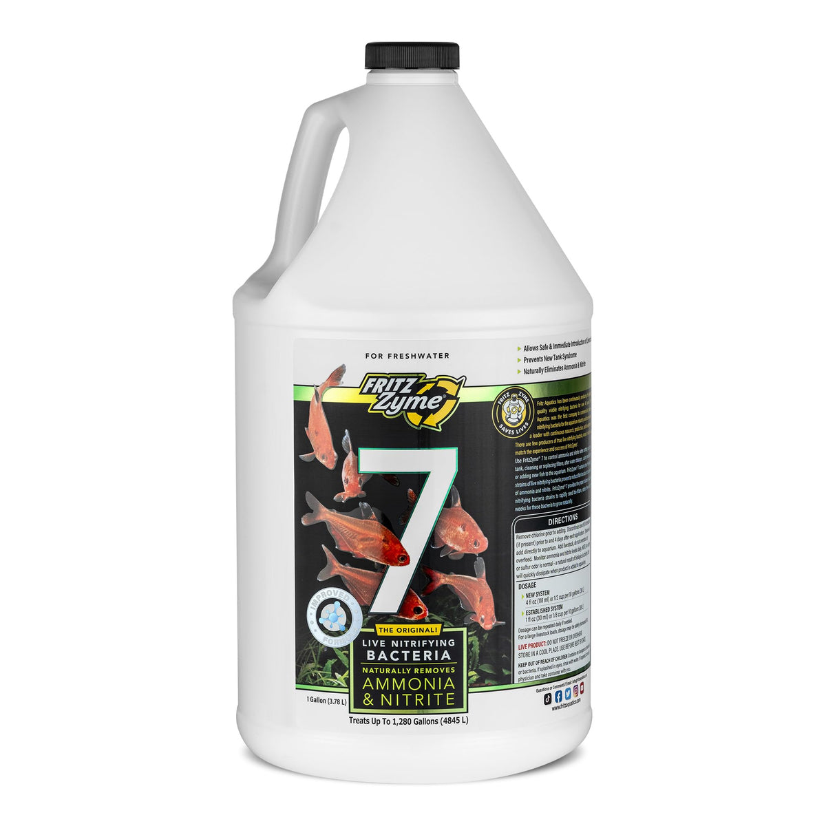 Fritz Aquatics Aquarium Pond Water Treatment in 1 gal