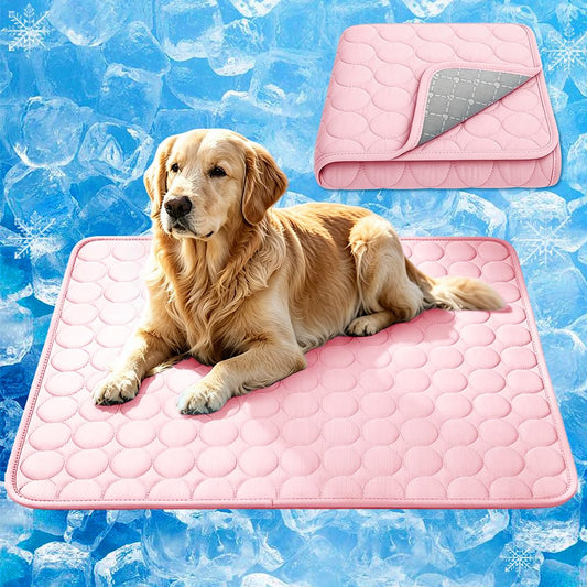 MeiLiMiYu Pet Bed Mat in 40x28 in, Pink