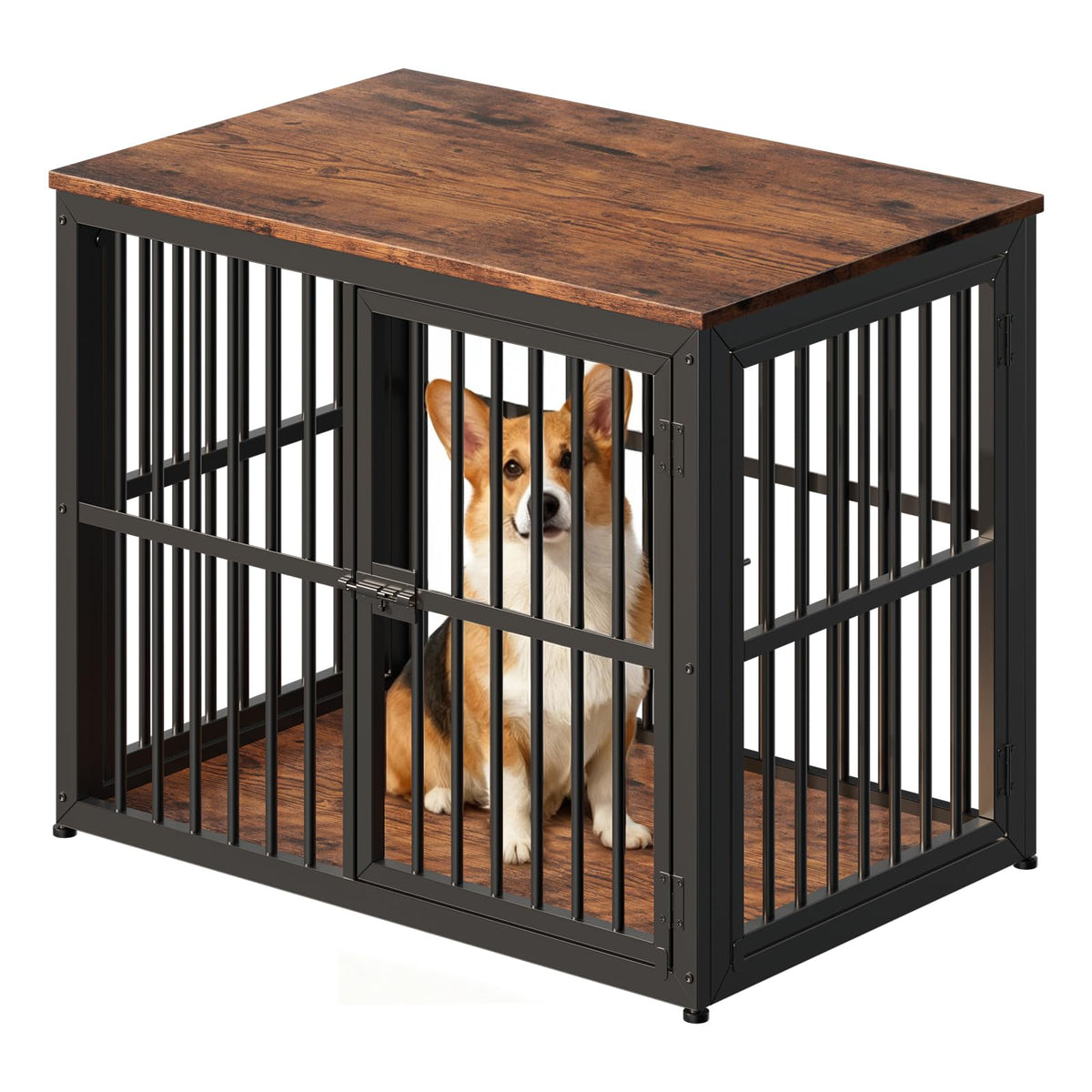 Lyromix Animal Cage in 33.1"L x 22.1"W x 26.0"H, Brown