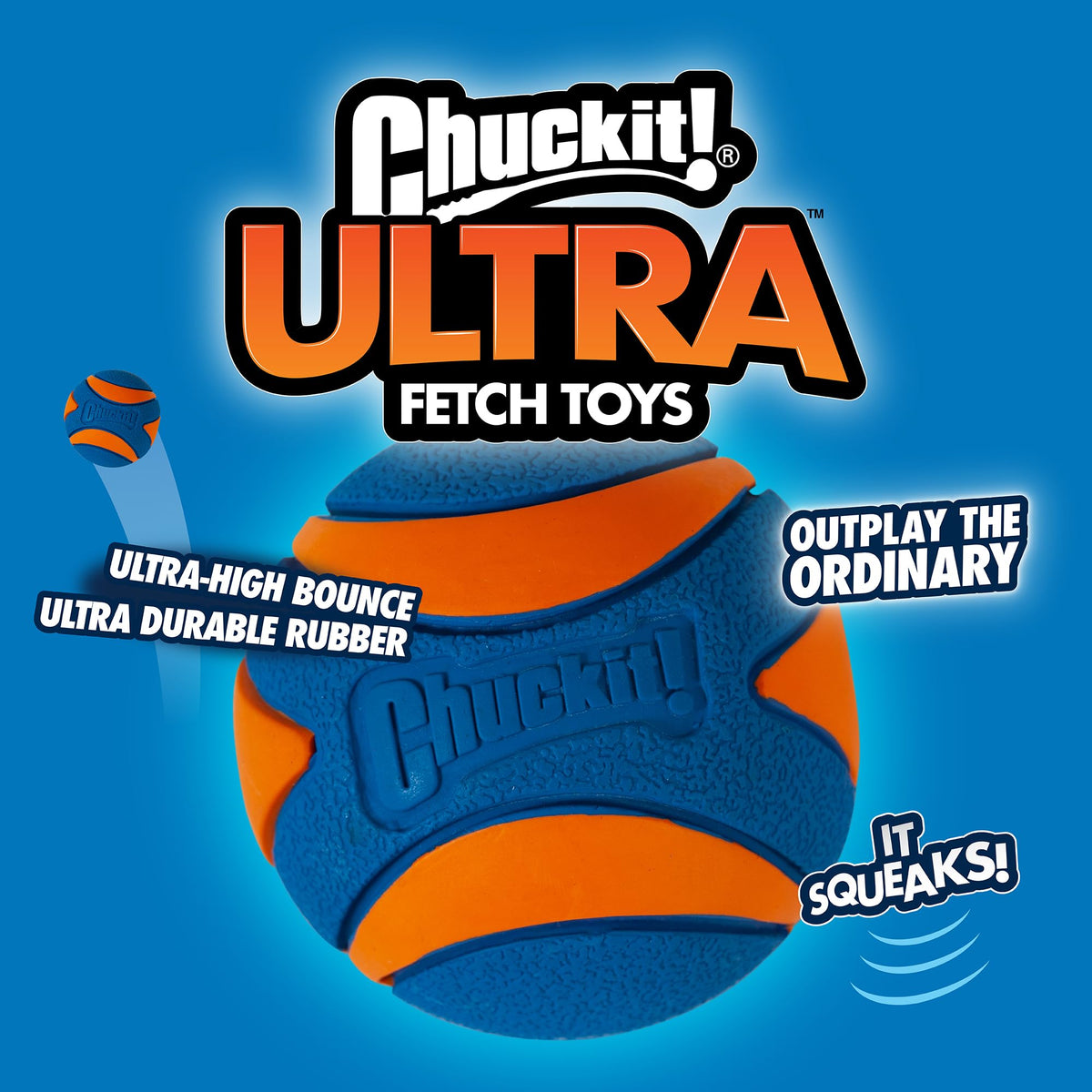 Chuckit! Pet Toy in Medium, Multi