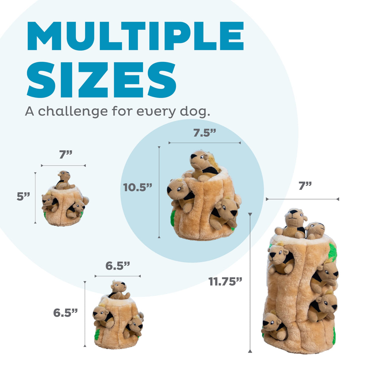 Outward Hound Pet Toy in Large (Pack of 1), Squirrel Large
