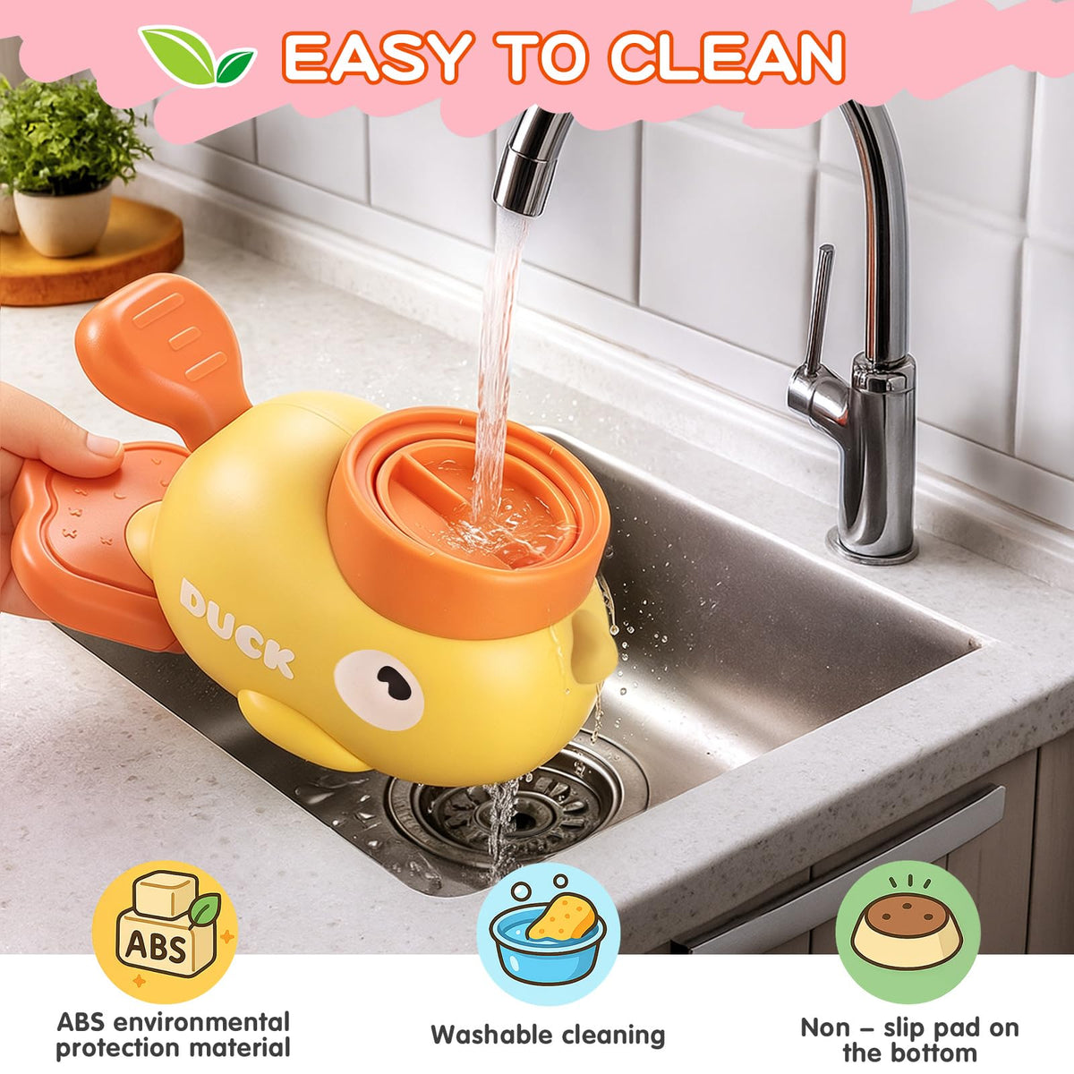 Star&Mi Pet Feeder in Duck-Yellow