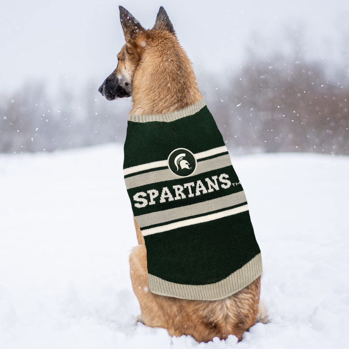 Pets First Pet Apparel in X-Small, Michigan State Spartans