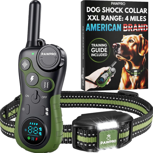 PAWPRO Animal Collar in 1 Collar - Green, Orange