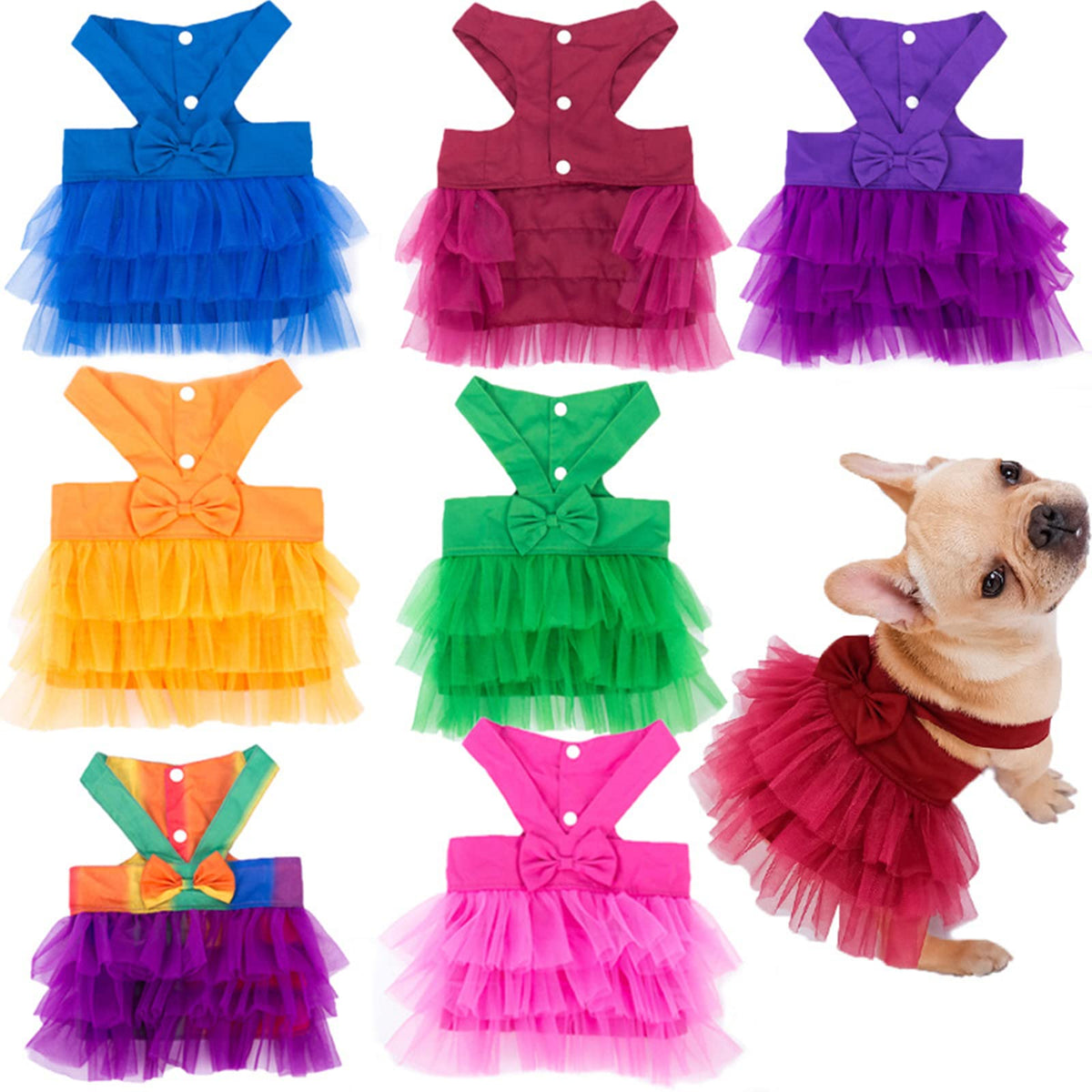 apott Pet Apparel in Small, Red