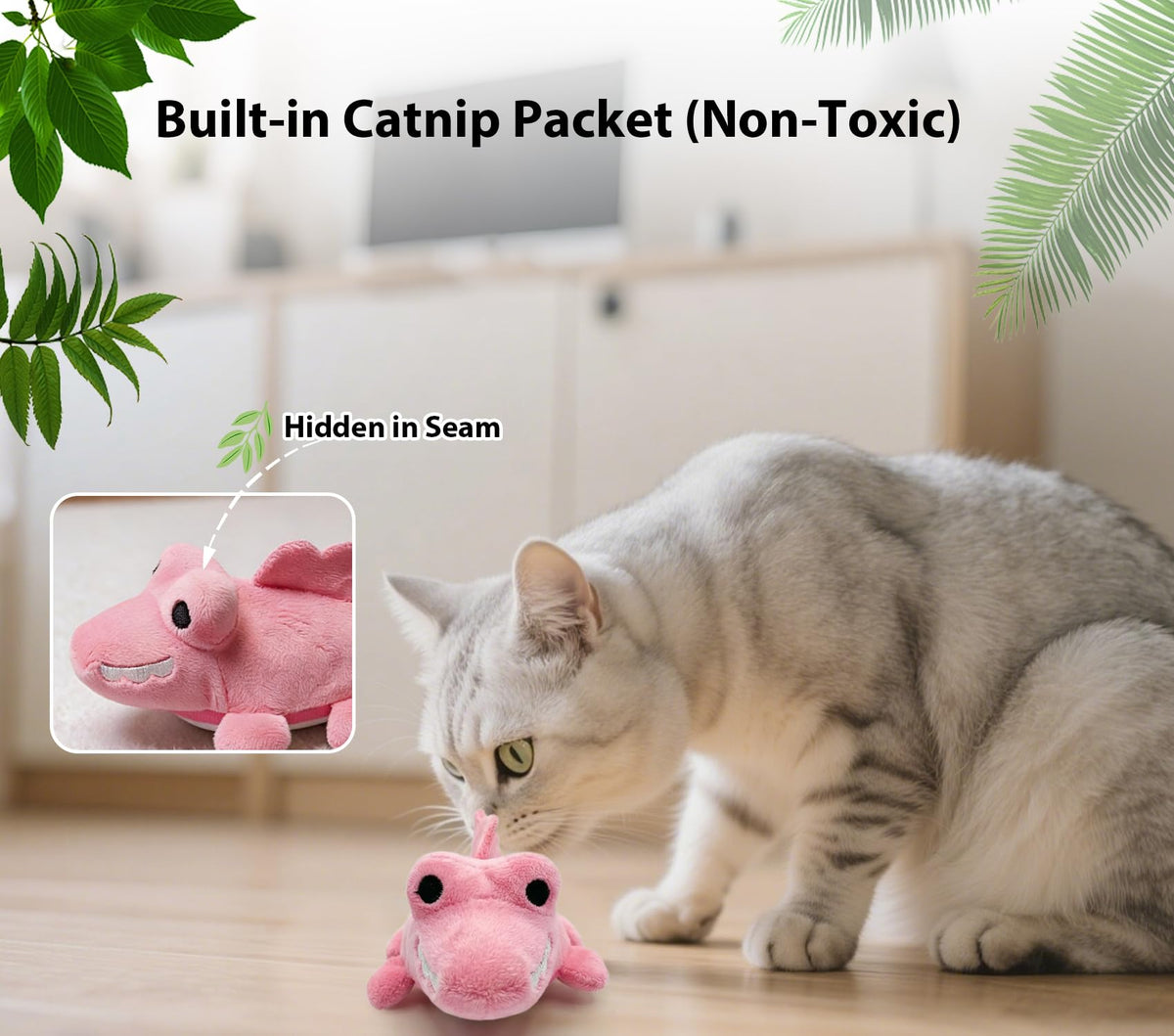 ZeLing HTL Pet Toy in Smooth, Pink