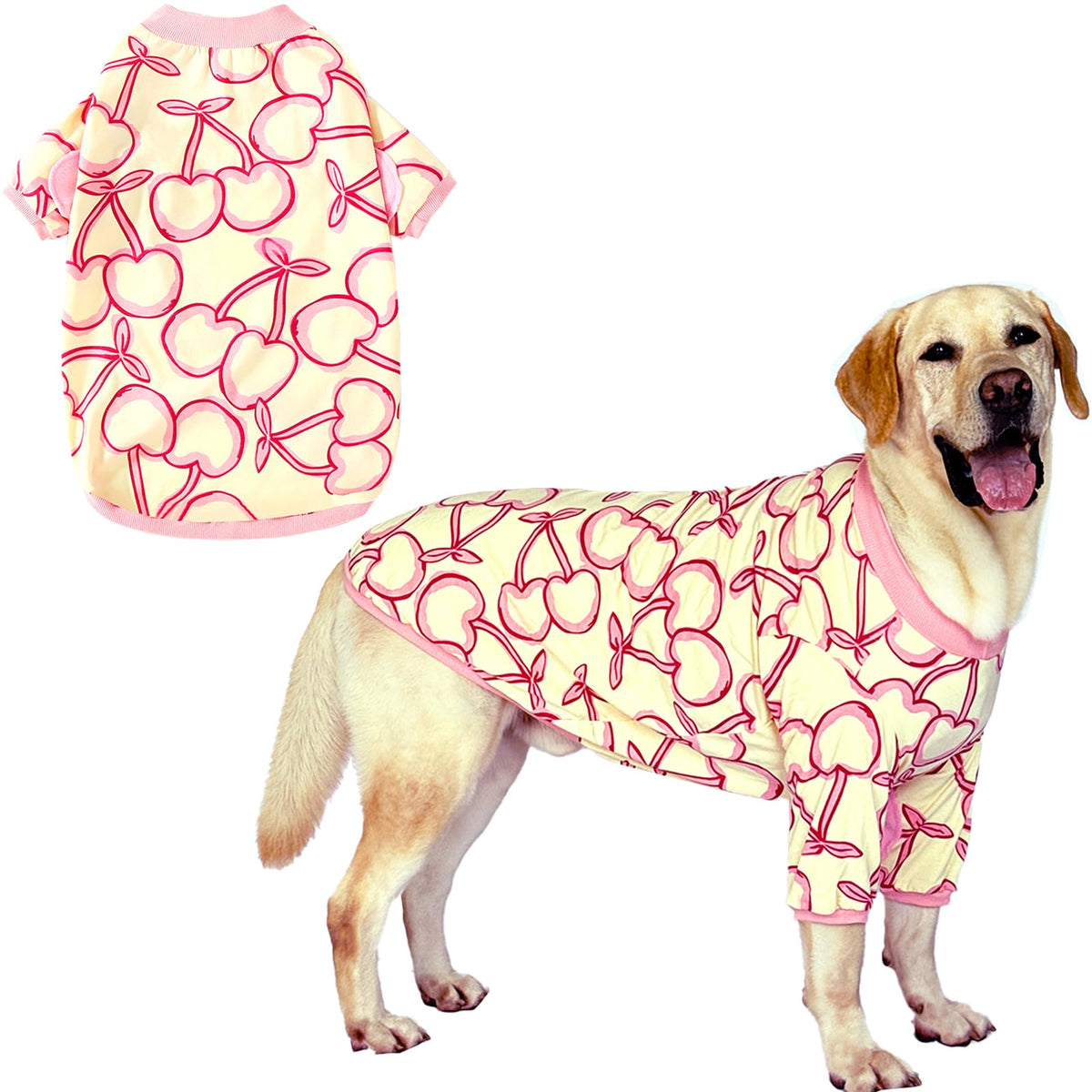 PriPre Pet Apparel in Medium, Cherry