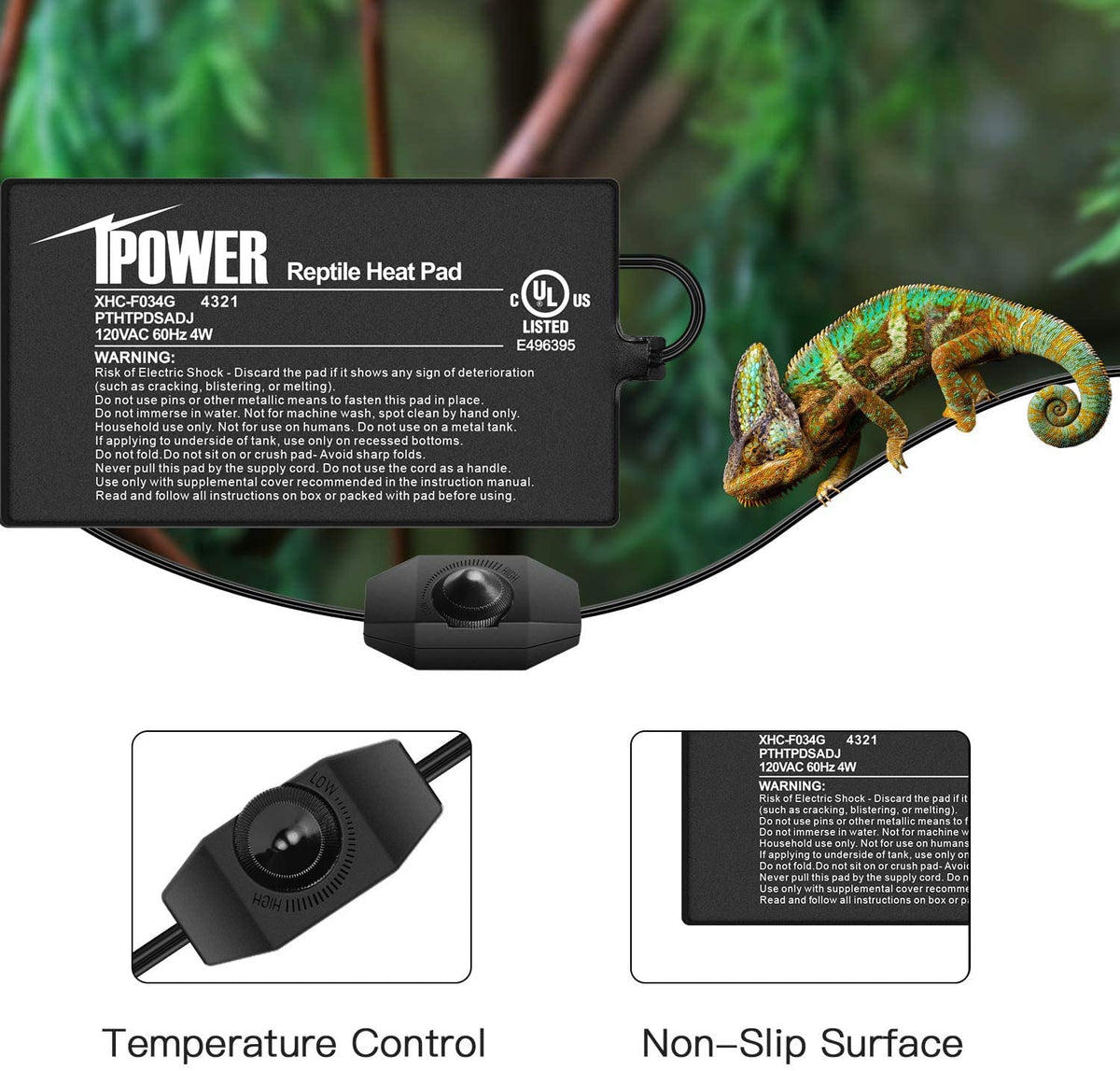 iPower Pet Supplies in 4" X 7", Black-2 Pack