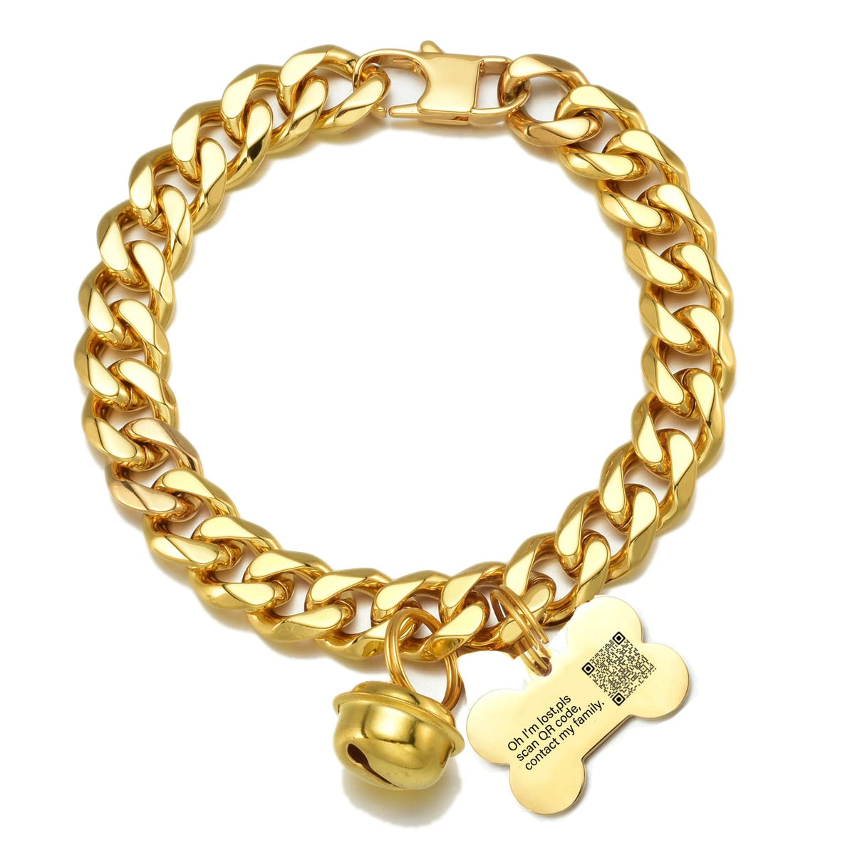 Abaxaca Animal Collar in Kitten Neck 6"-8", Yellow,Blue,Golden,Gray,Gold,White