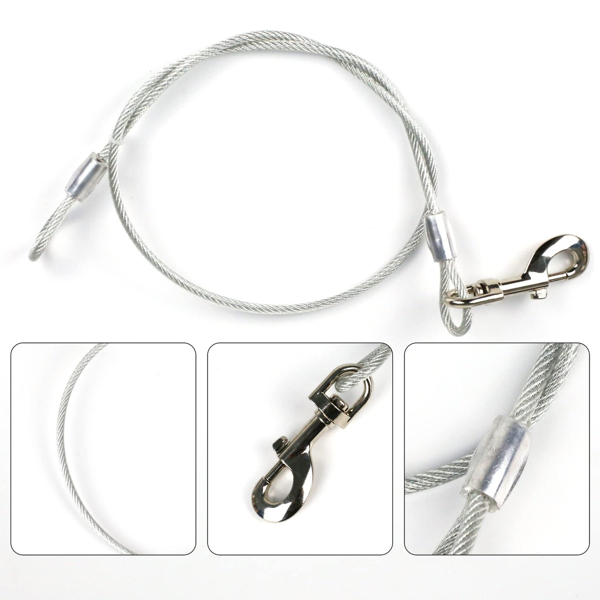 CROWN PAWS Leash in Large, Blue