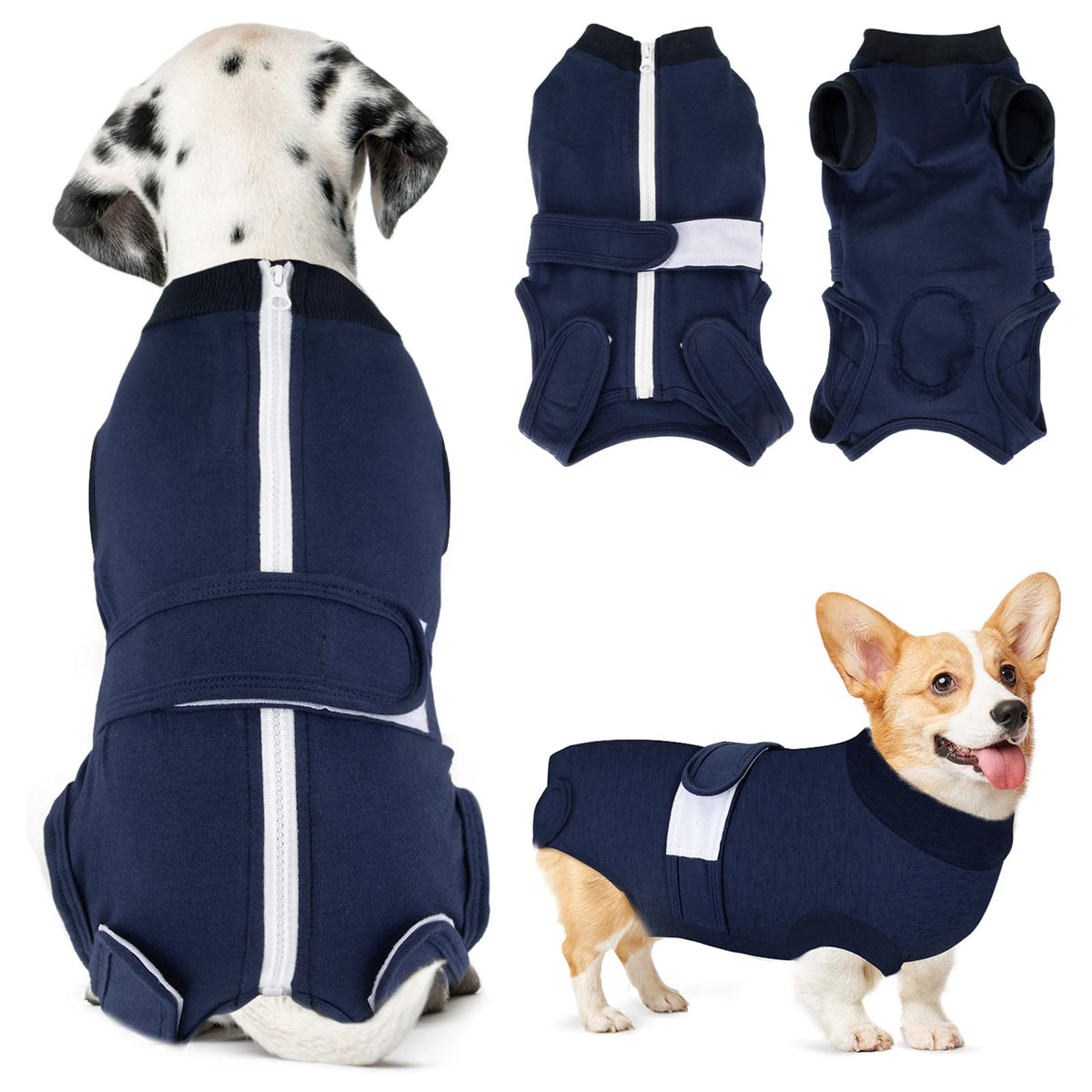 SlowTon Pet Apparel in X-Small, 2.Dark Blue