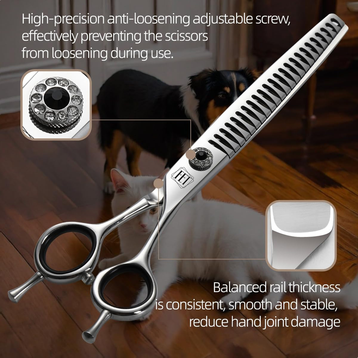 FENICE TOTEM Scissors in 7.5 inch, Chunker
