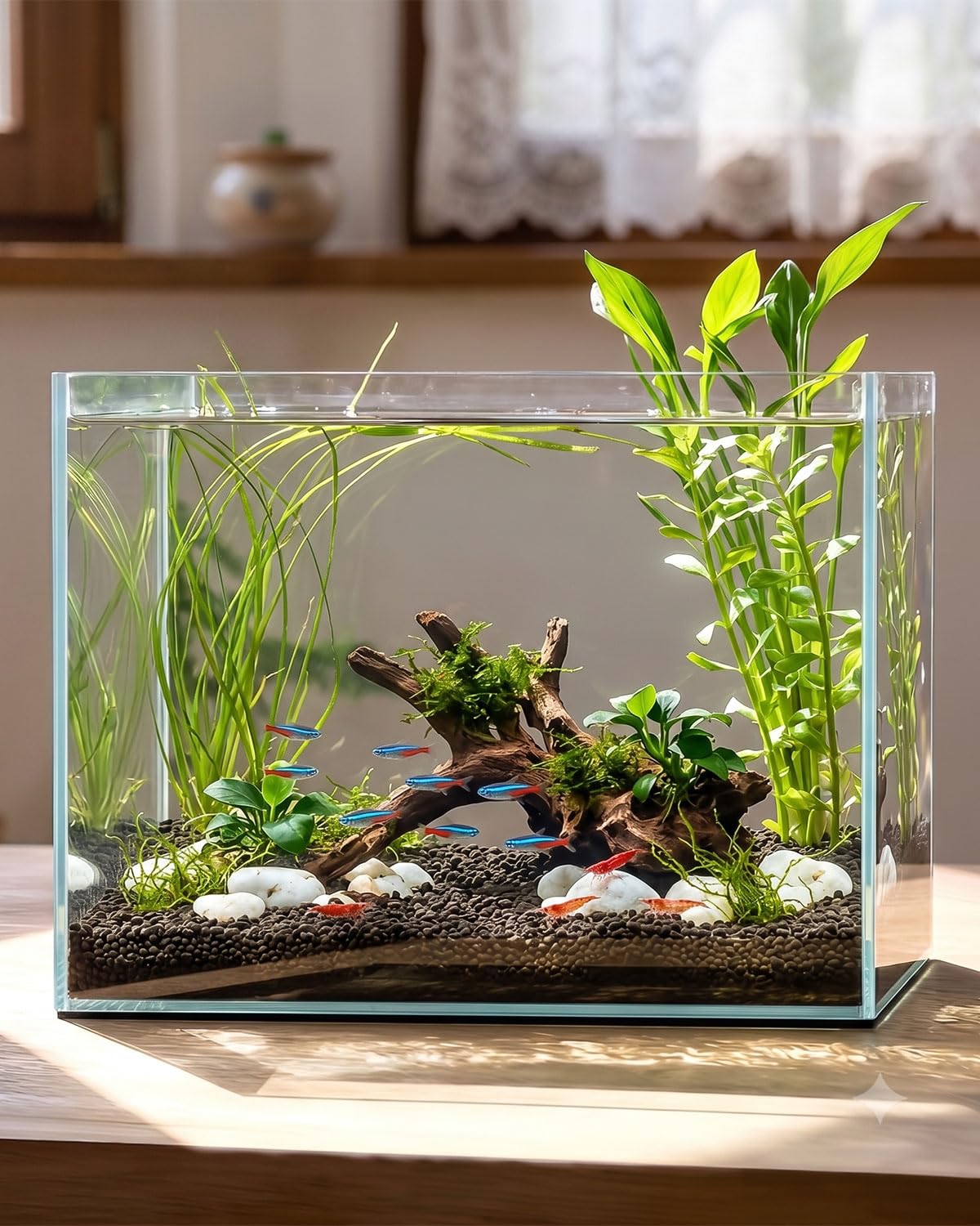 minilake Vivarium in 3 Gallon, Transparent