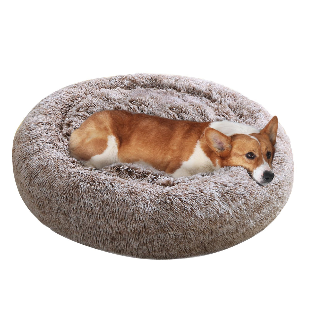 JOLLYVOGUE Pet Bed Mat in 23", Smoke Brown