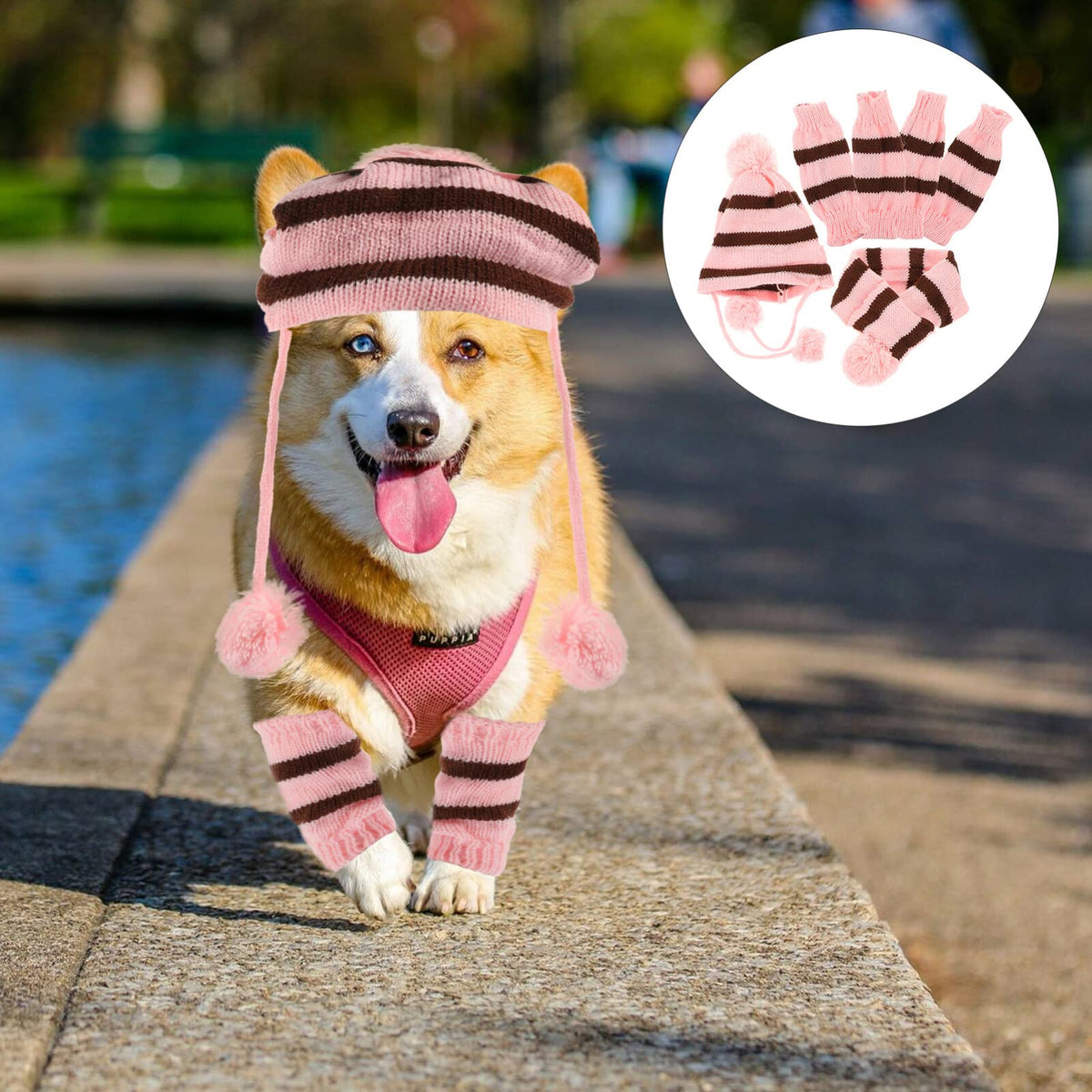 POPETPOP Pet Apparel in XS, Pink