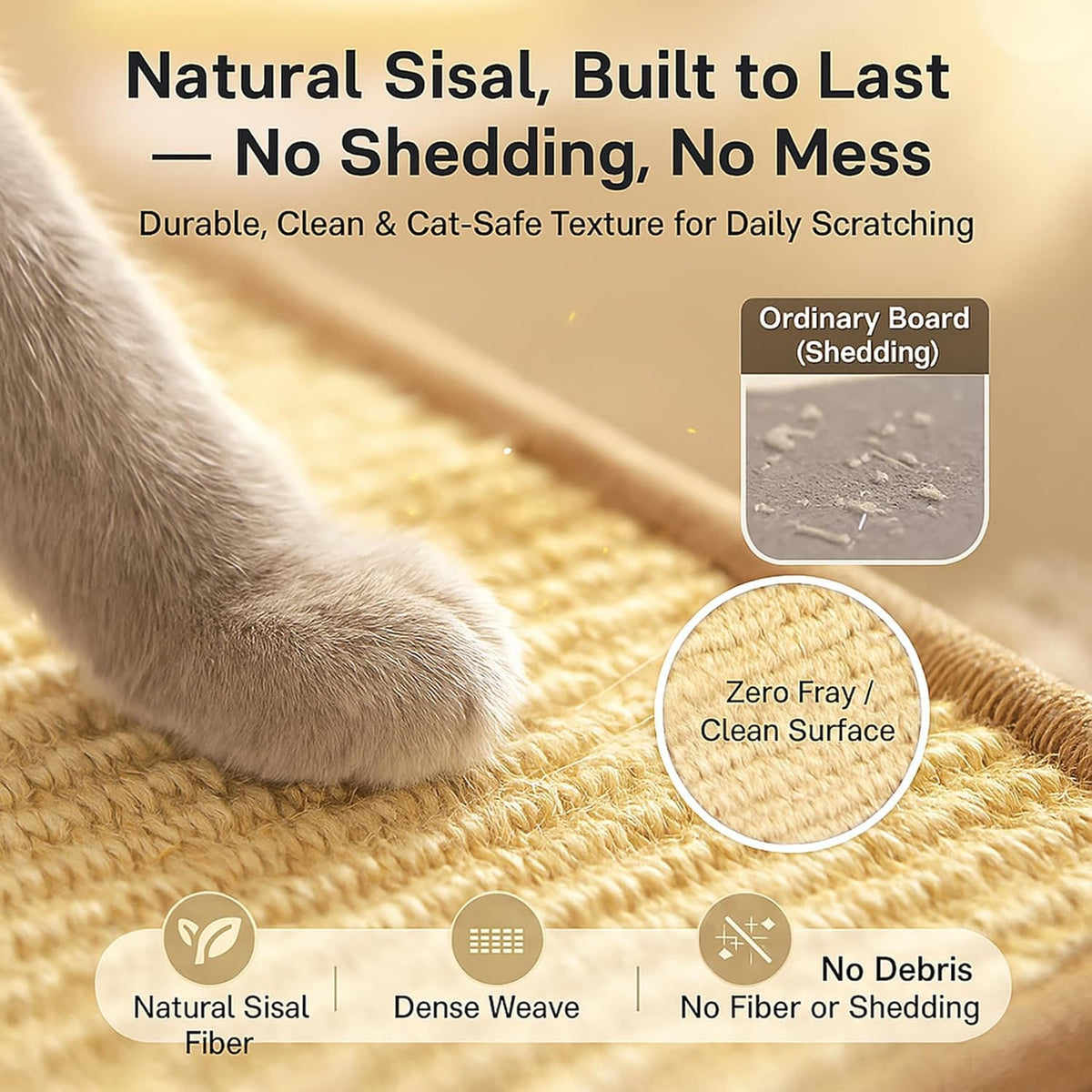 LEQOS Pet Activity Structure in 32 in, Sisal