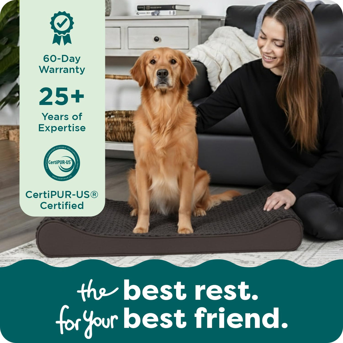 Furhaven Pet Bed Mat in Jumbo Plus, Ultra Plush (Gray)