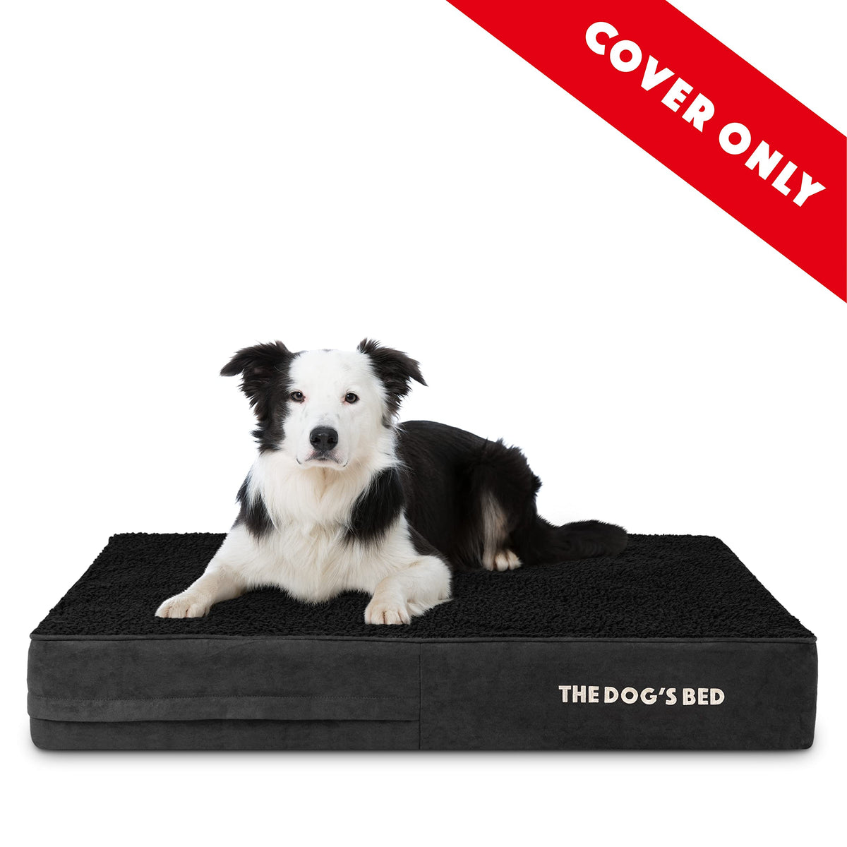 The Dog's Balls Pet Supplies in Small Spare Cover (4" Deep), Black Fur