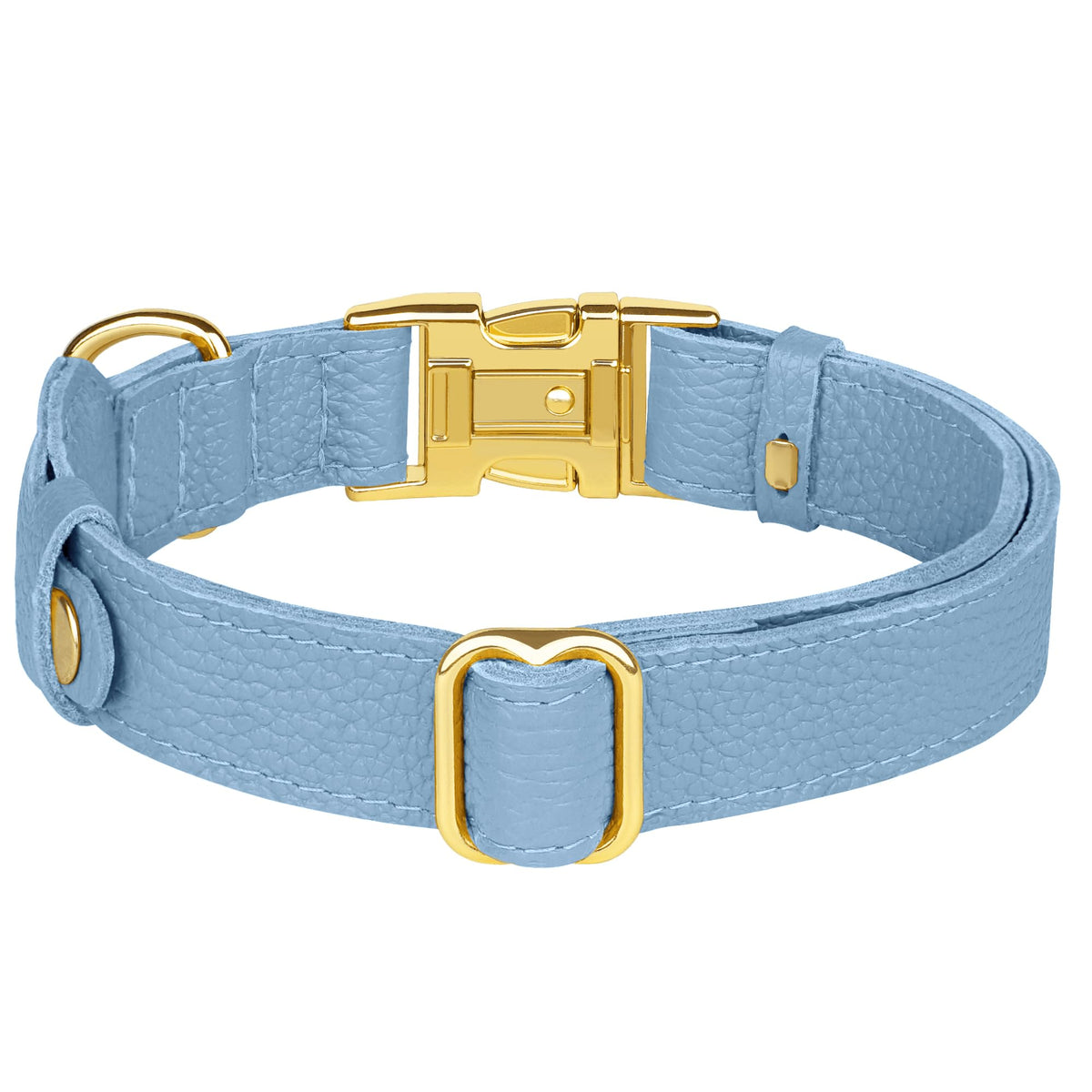 BUDKAS Animal Collar in XS, 9"-12" Neck Fit, Cornflower