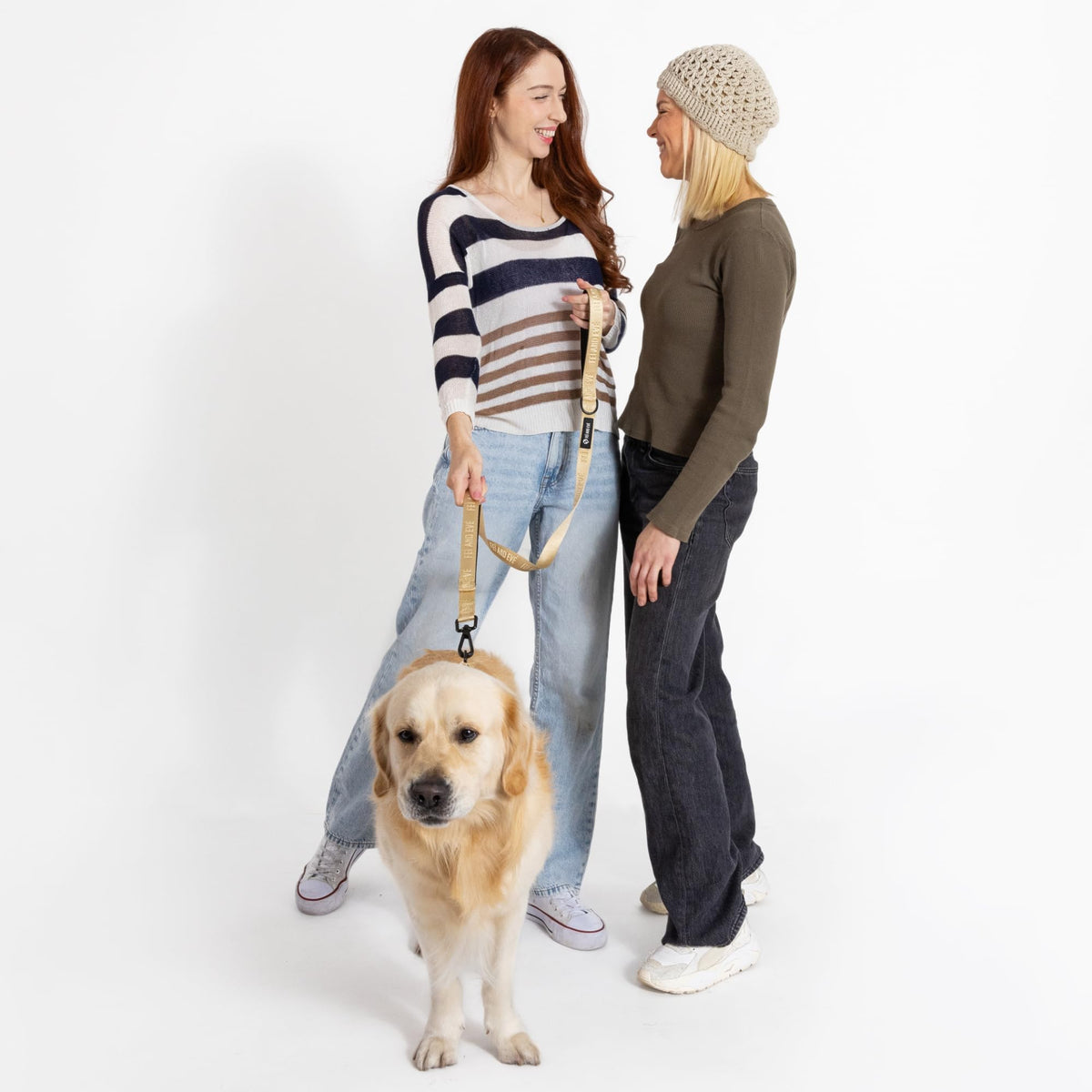 Fei and Eve Leash in 6FT, Champagne