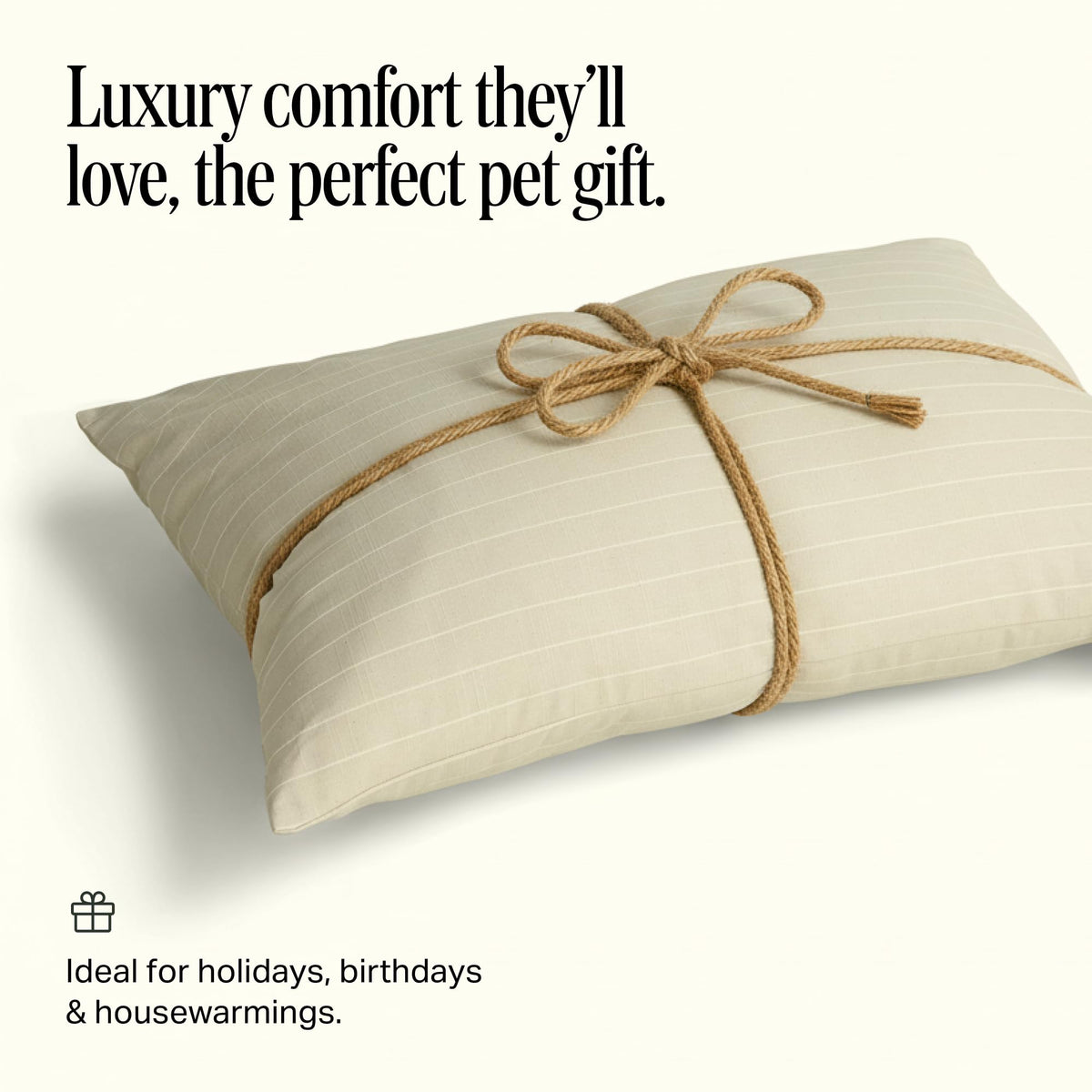 Preston Lane Pet Bed Mat in Small (30x20x6), Clay