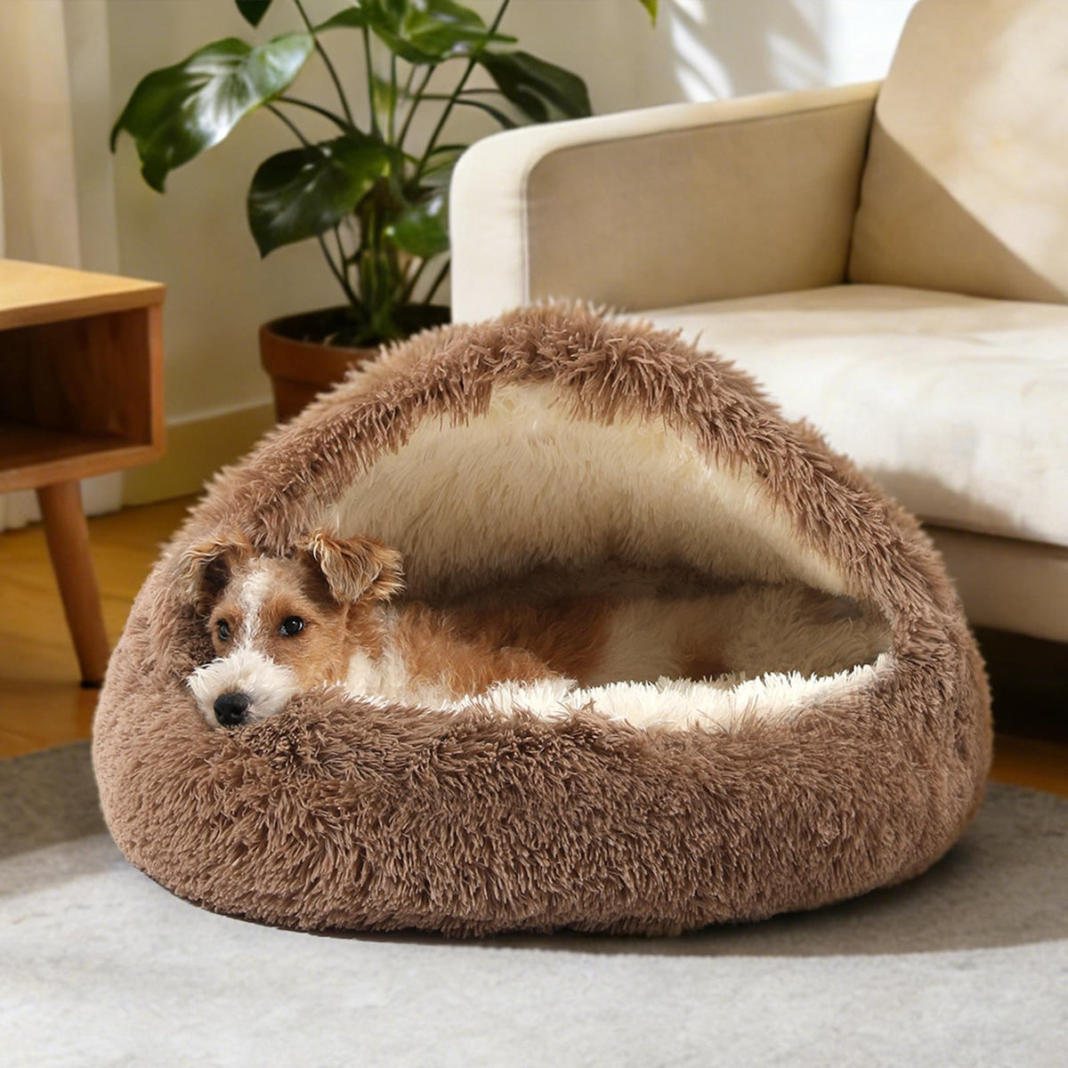 NOYAL Pet Bed Mat in X-Small 15.7'', Brown