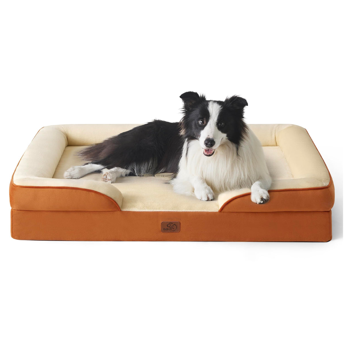 Bedsure Pet Bed Mat in 35"l X 25"w X 6.5"th, Ember Clay