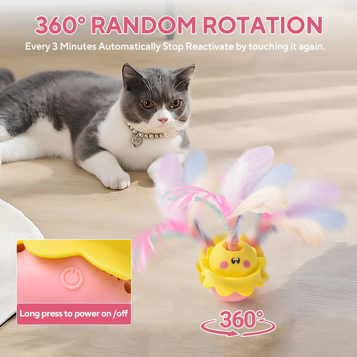 LIFLIX Pet Toy in Yellow