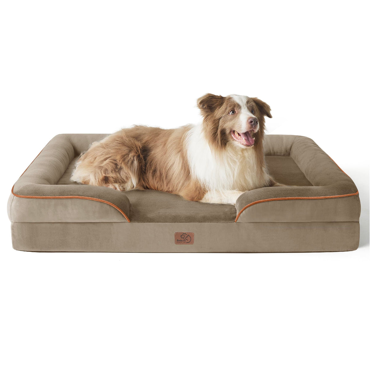 Bedsure Pet Bed Mat in 38"l X 28"w X 6.5"th, Hazel