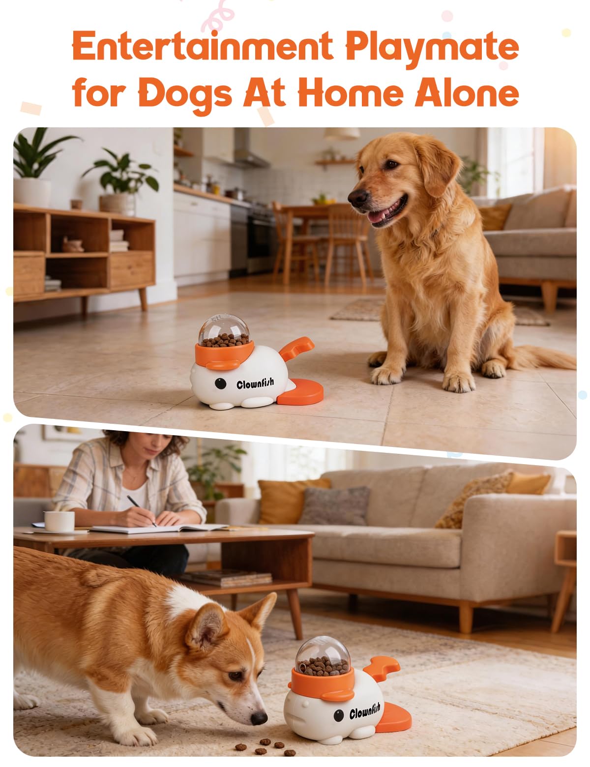 Generic Pet Feeder in white