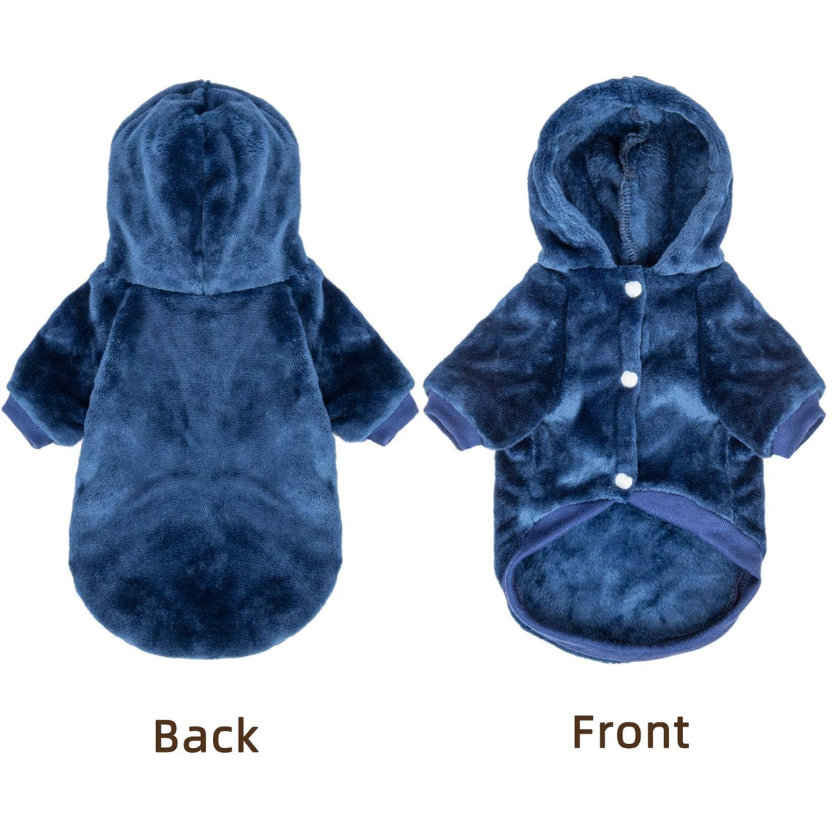 FABRICASTLE Pet Apparel in XX-Small, Navy
