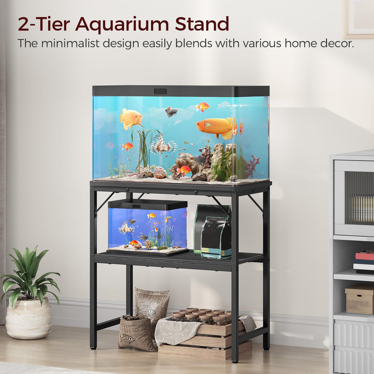 MAHANCRIS Item Stand in 20 Gallon, Black